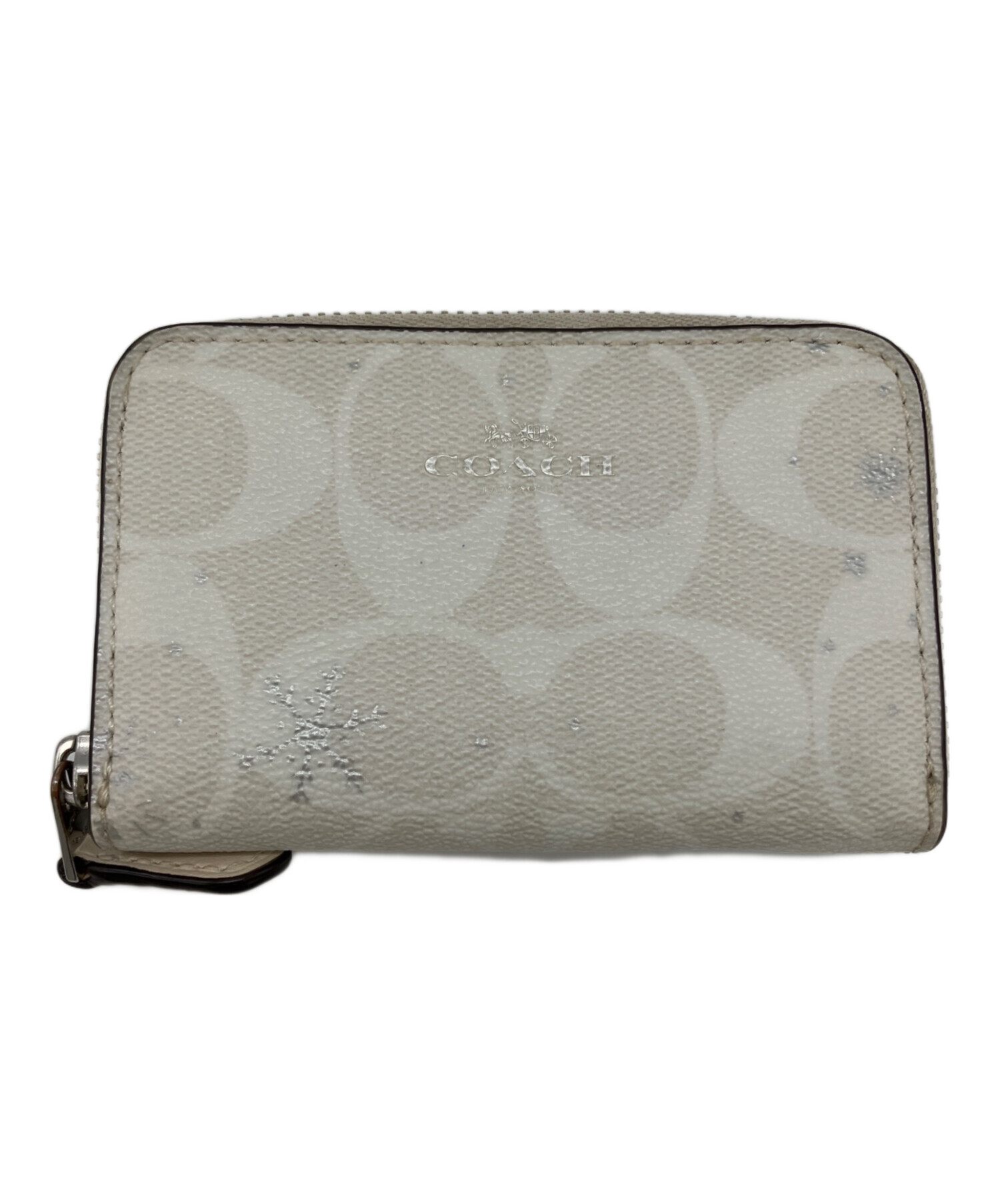 中古・古着通販】COACH (コーチ) コインケース ホワイト｜ブランド 