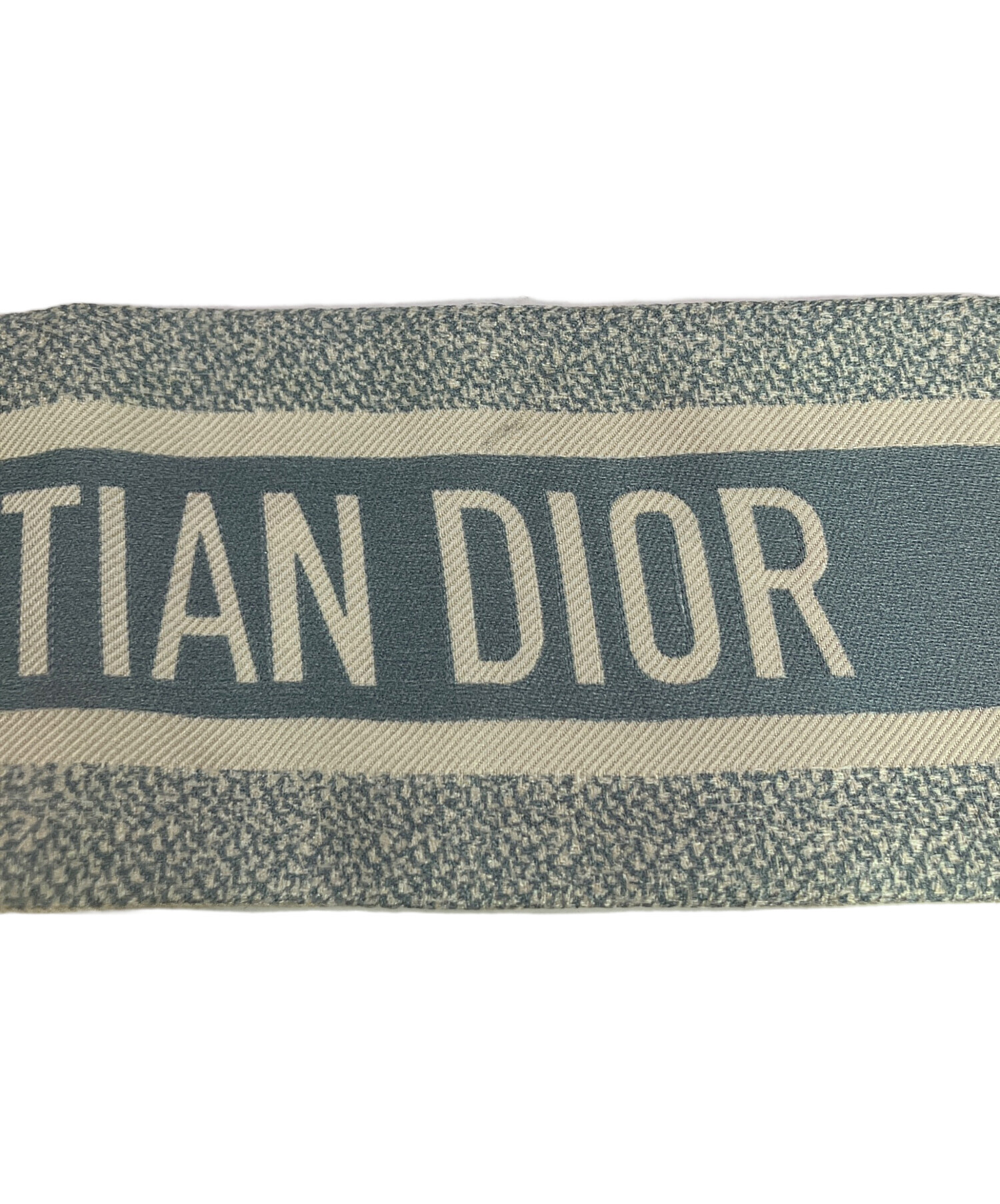 美品　クリスチャン ディオール Dロゴ SILK100% ミニスカーフ　即日発送 中古・古着通販】Christian Dior (クリスチャン ディオール) シルク