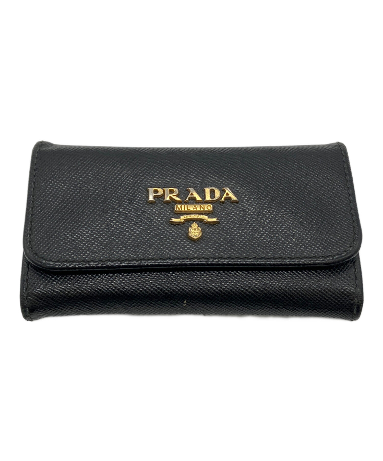 中古・古着通販】PRADA (プラダ) キーケース ブラック｜ブランド・古着
