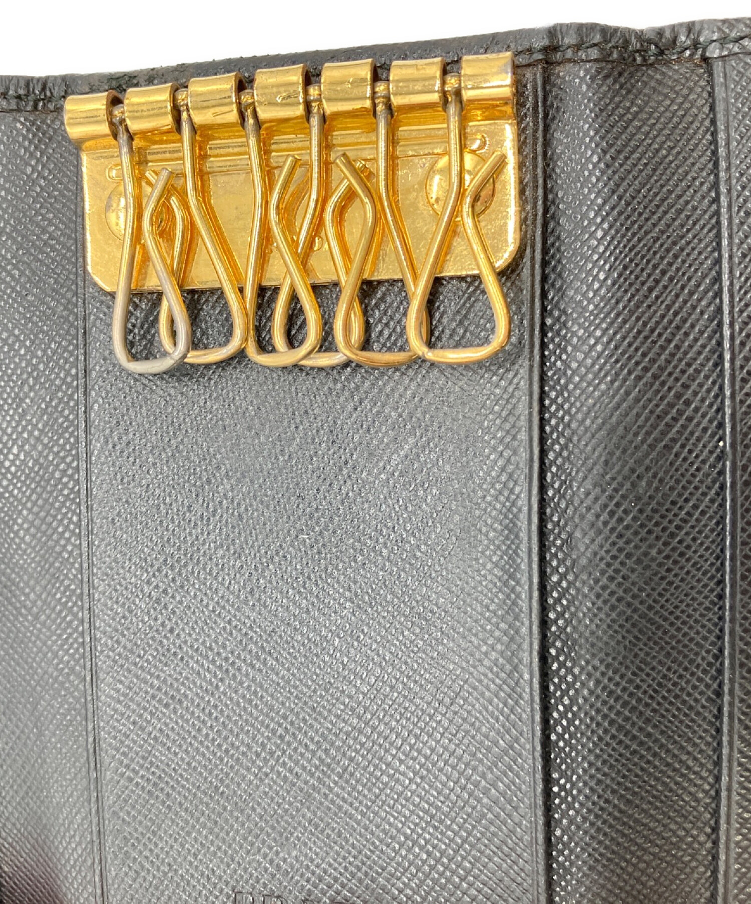 中古・古着通販】PRADA (プラダ) キーケース ブラック｜ブランド・古着