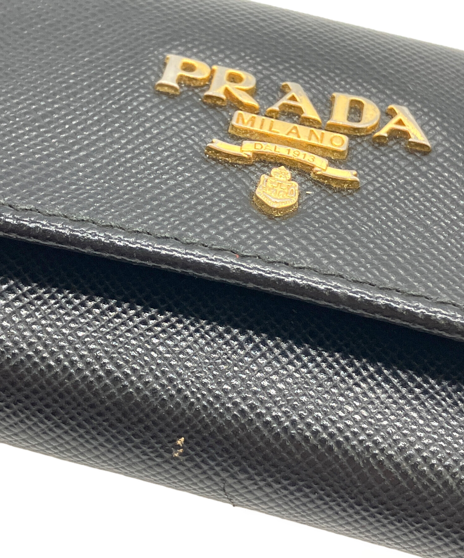 中古・古着通販】PRADA (プラダ) キーケース ブラック｜ブランド・古着