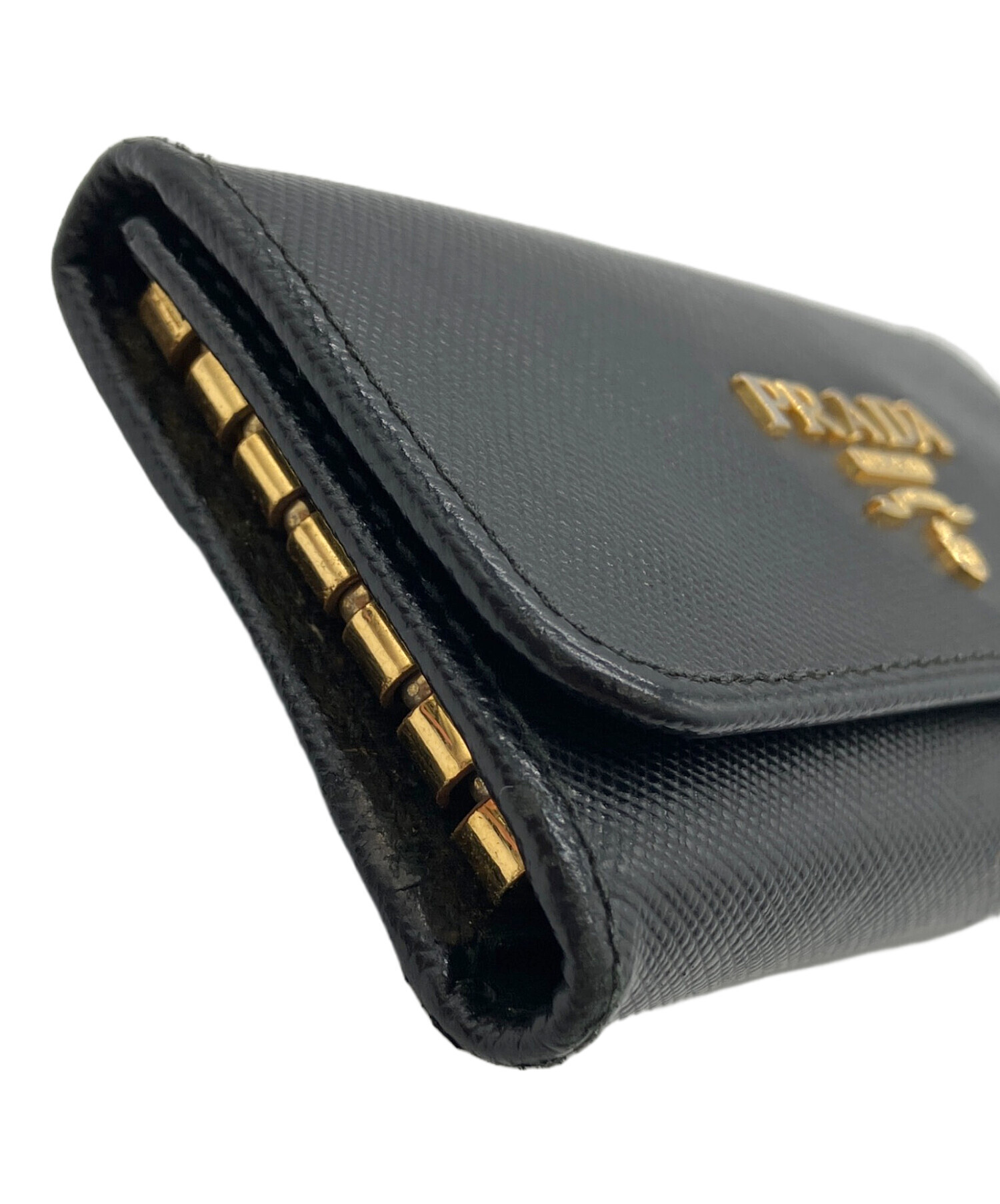中古・古着通販】PRADA (プラダ) キーケース ブラック｜ブランド・古着