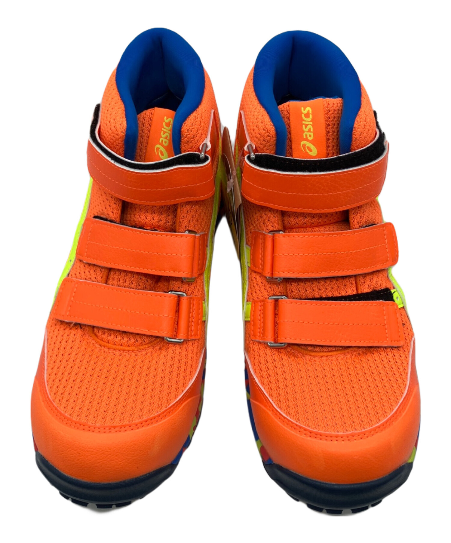 asics ハイカット 安全靴(白オレンジ)ハイカット27cm asics ハイカット