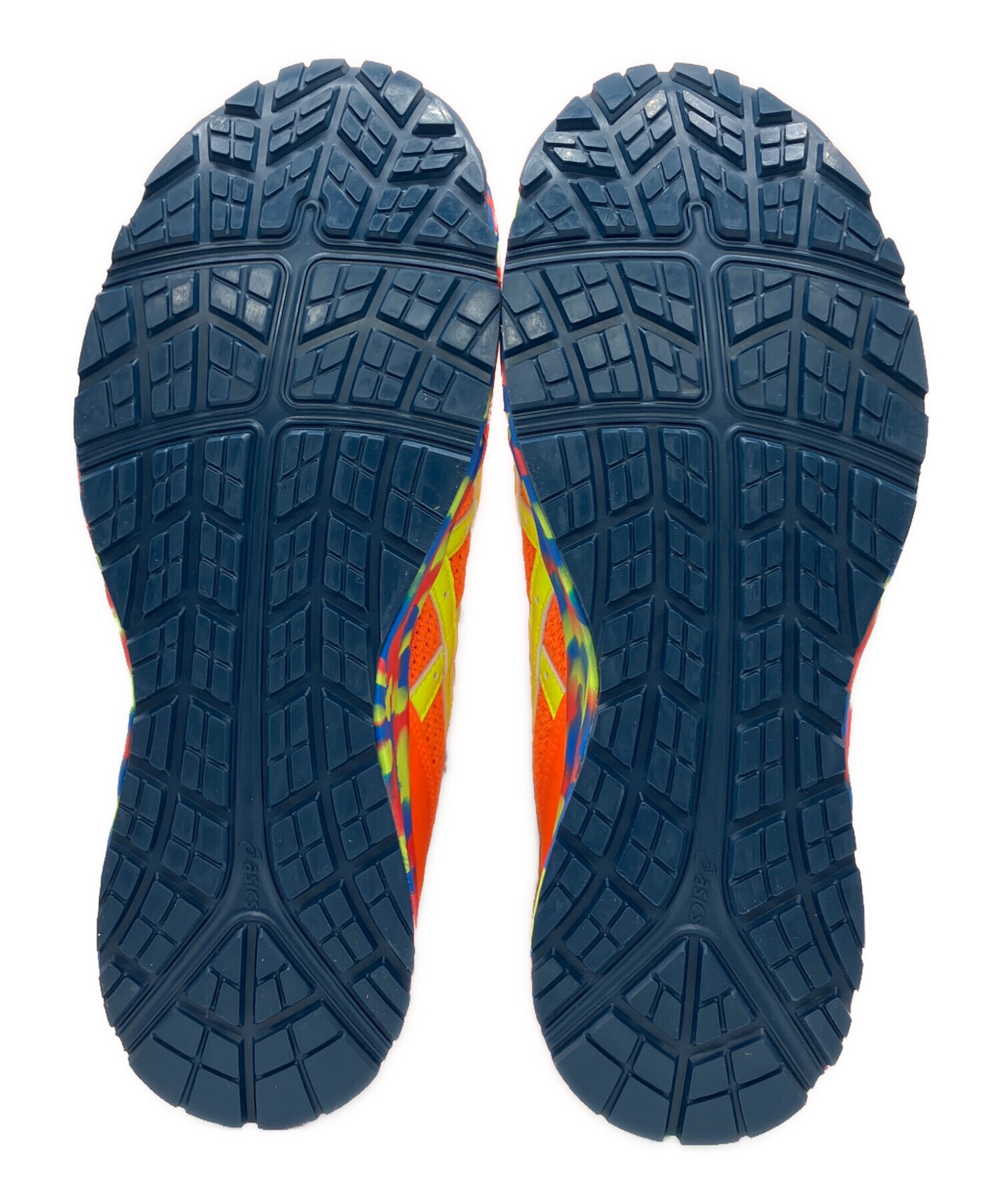 中古・古着通販】asics (アシックス) ハイカットスニーカー オレンジ