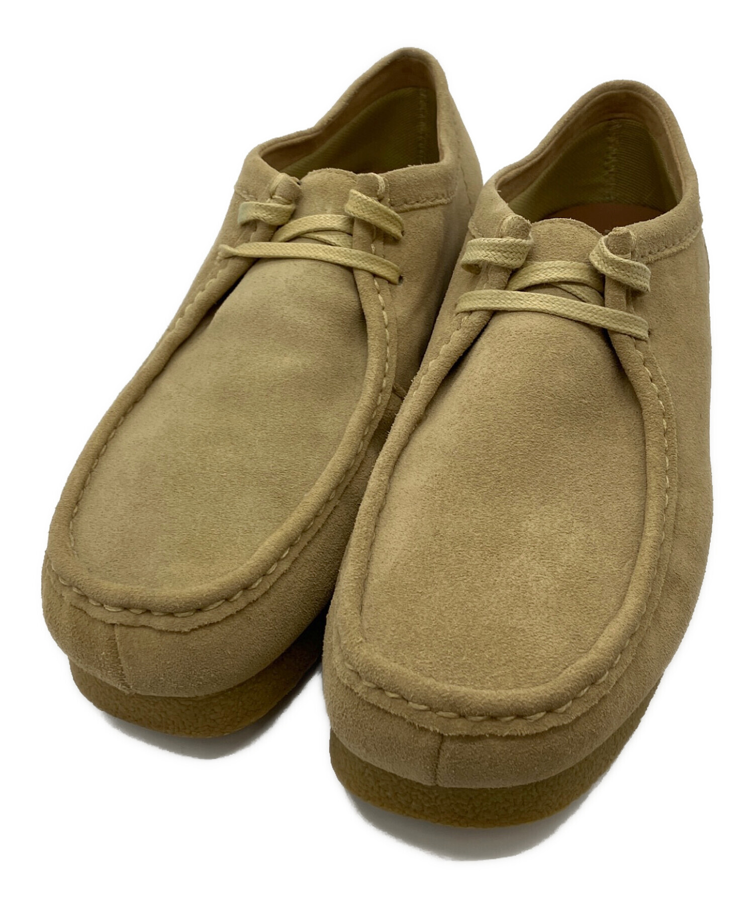 中古・古着通販】CLARKS (クラークス) モカシンシューズ オリーブ