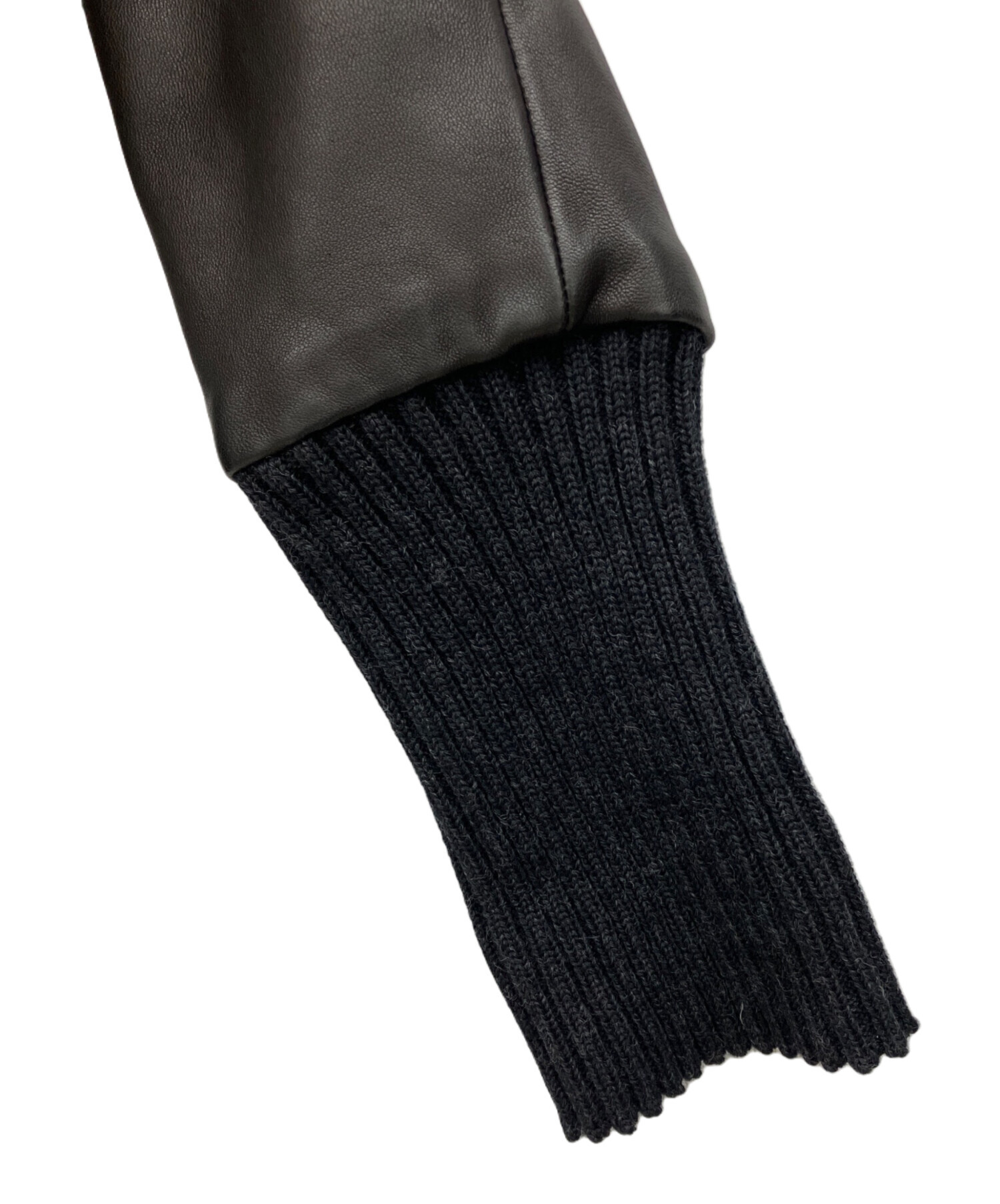 中古・古着通販】Slow Gun & Co. (スロウガン) スタジャン ブラック