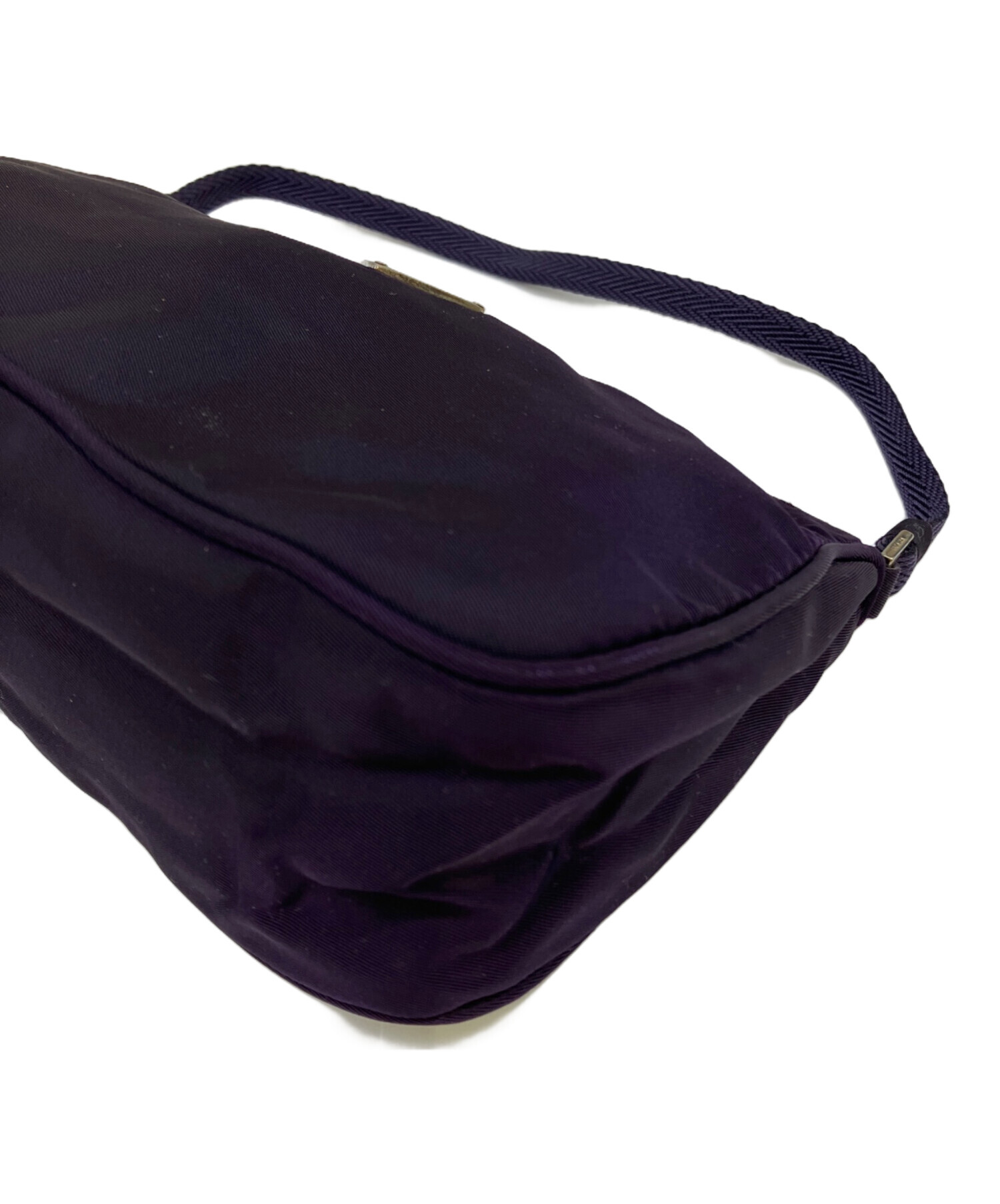 中古・古着通販】PRADA (プラダ) ナイロンポーチ パープル｜ブランド 