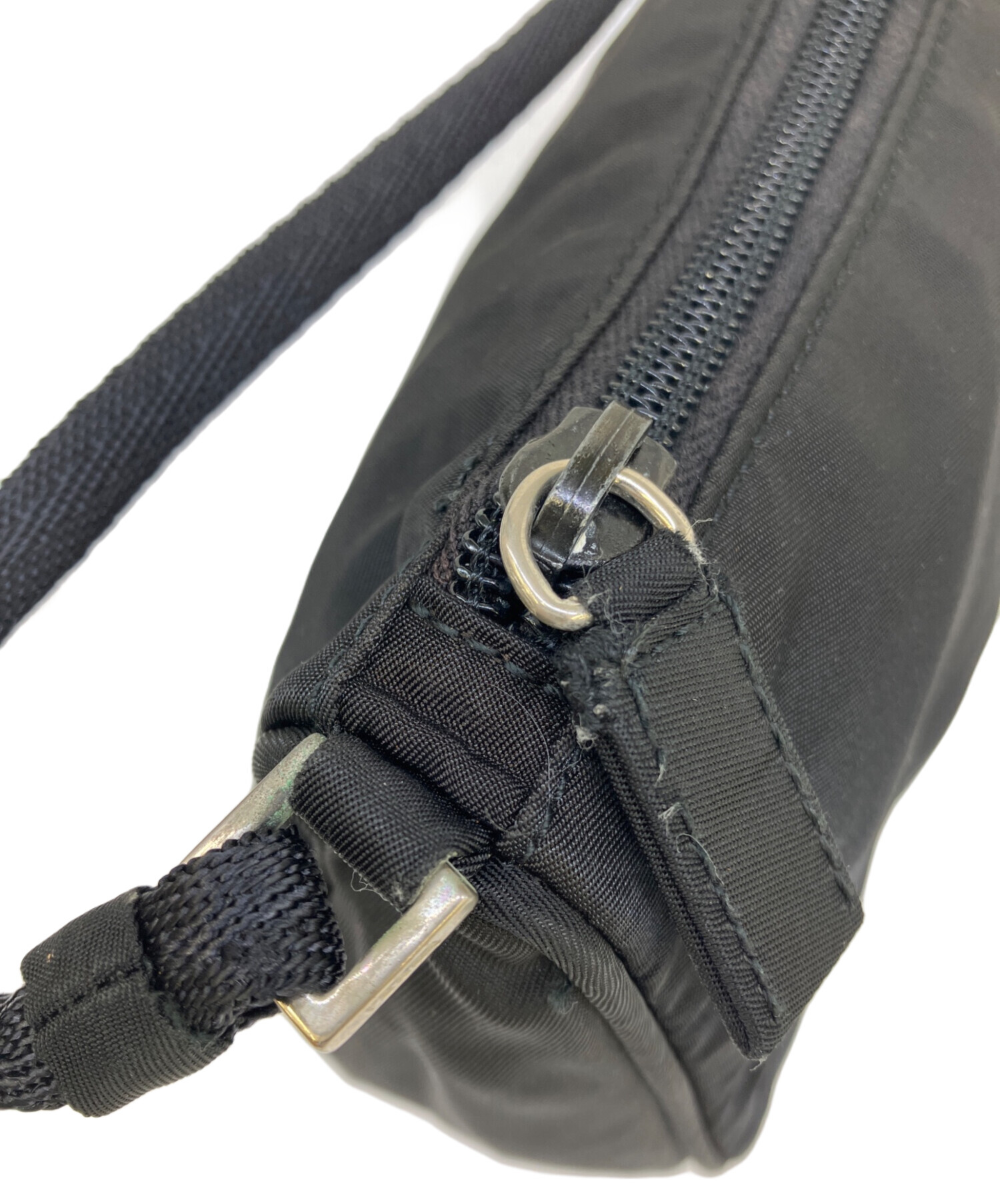 中古・古着通販】PRADA (プラダ) ナイロン アクセサリーポーチ