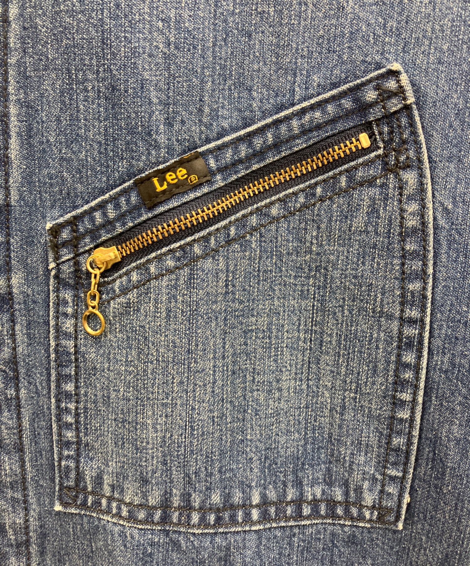 中古・古着通販】LEE (リー) DUNGAREES ダンガリーズ 91B ZIP-UP