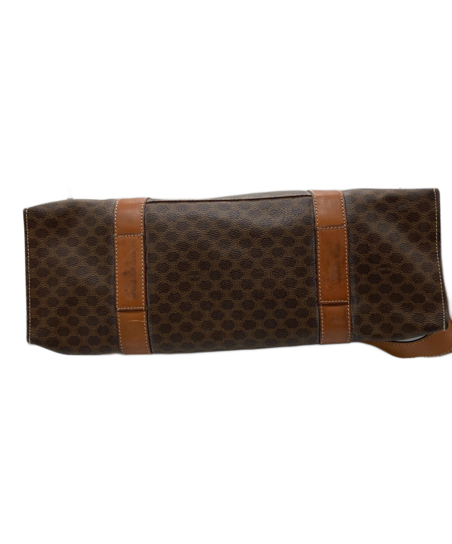 中古・古着通販】CELINE (セリーヌ) マカダム柄 トートバッグ ブラウン