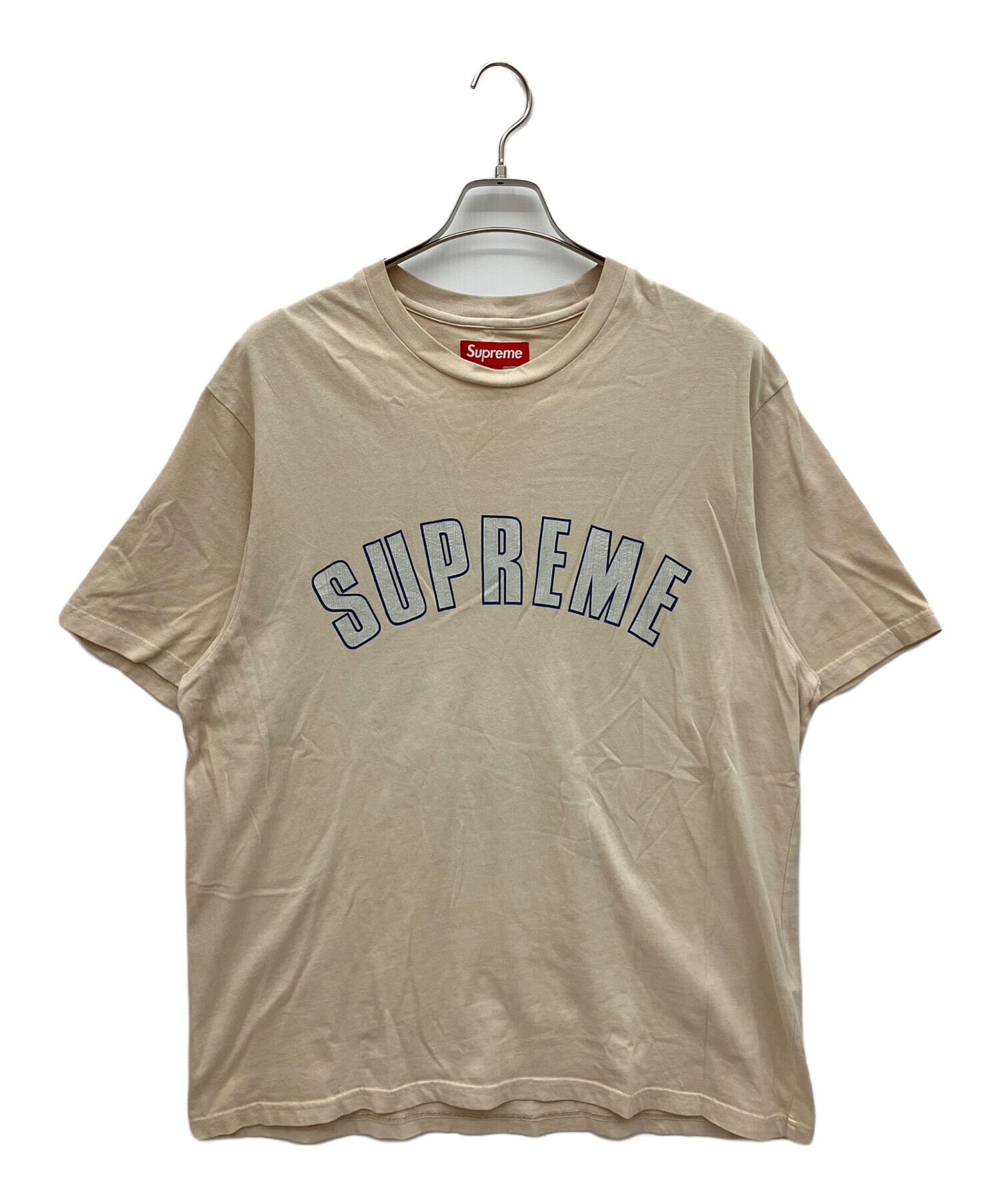 中古・古着通販】SUPREME (シュプリーム) Tシャツ ベージュ サイズ:L