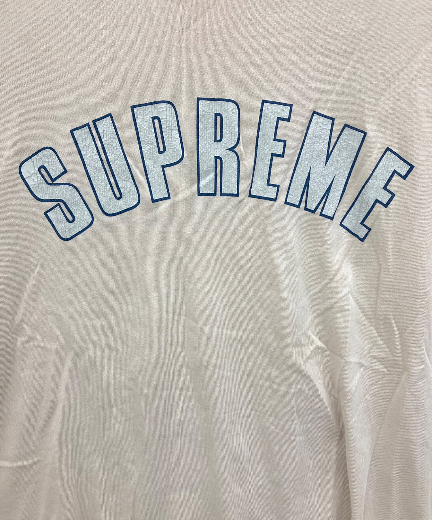 中古・古着通販】SUPREME (シュプリーム) Tシャツ ベージュ サイズ:L