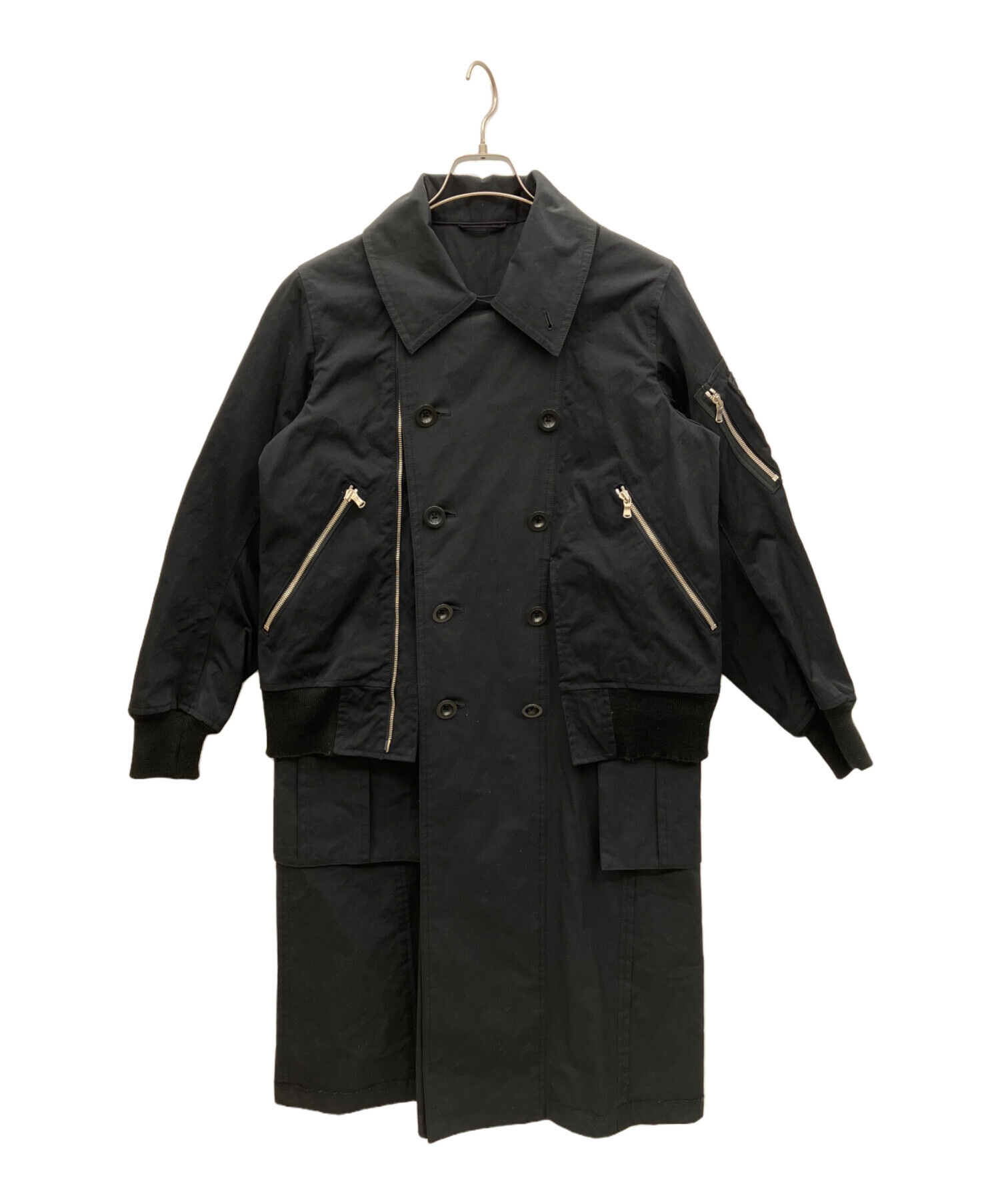 中古】リップヴァンウィンクル the viridi-anne 18AW ミリタリーコート 