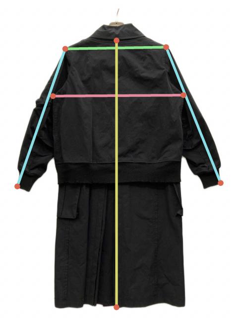 中古・古着通販】THE VIRIDI-ANNE (ヴィリジアン) コート ブラック