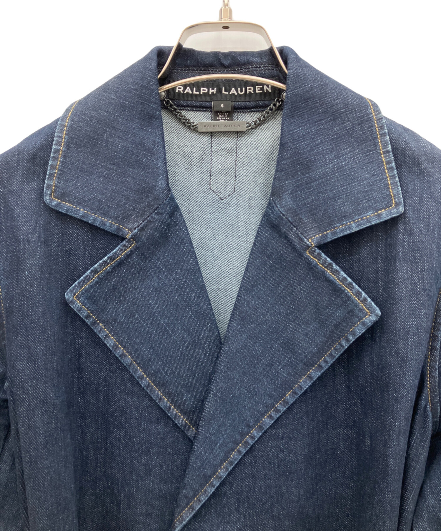 中古・古着通販】RALPH LAUREN (ラルフローレン) デニムコート