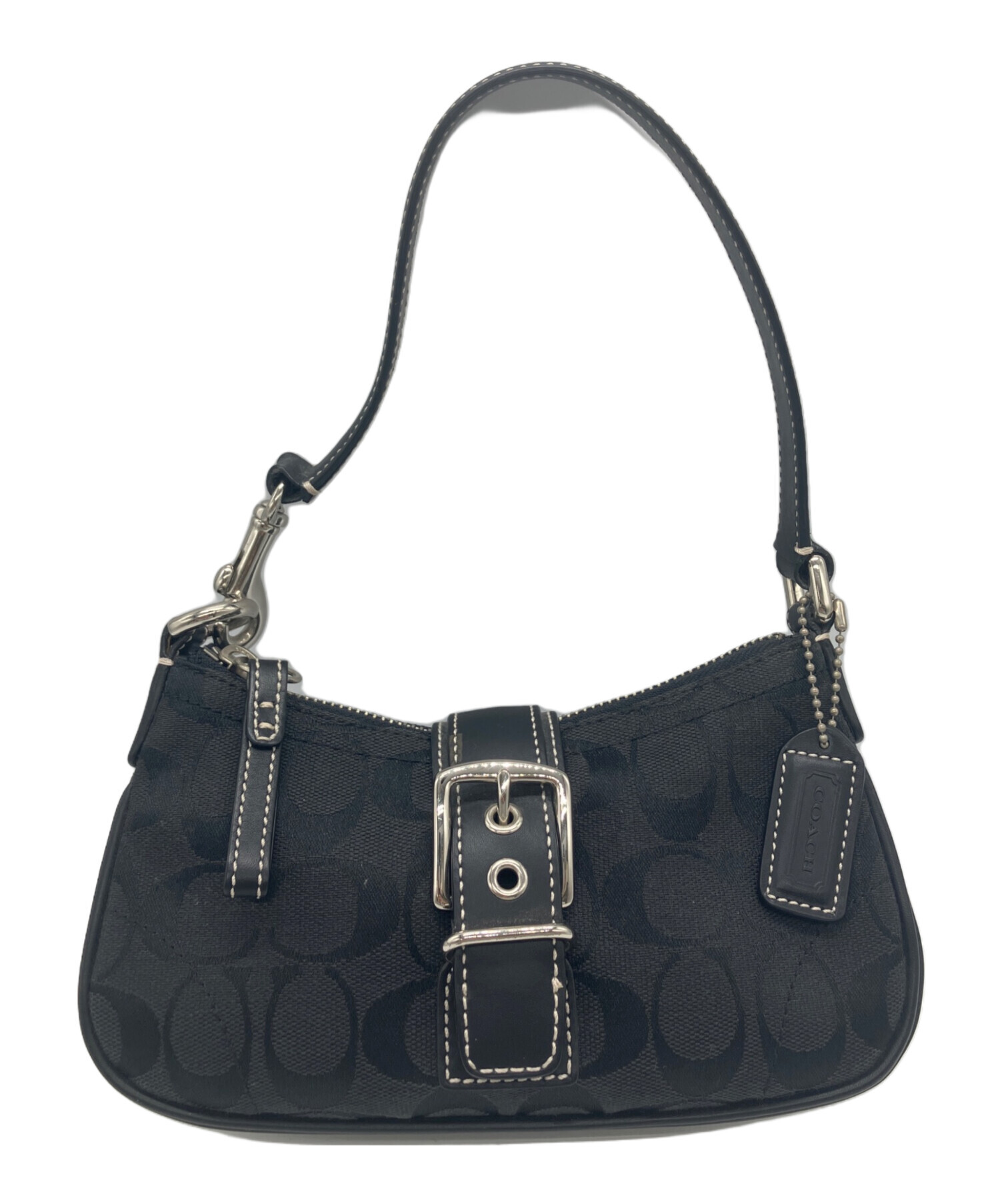 中古・古着通販】COACH (コーチ) シグネチャー ハンドポーチ｜ブランド