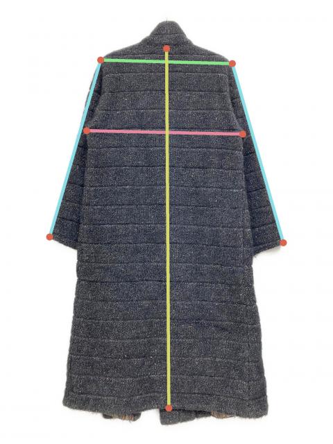 中古・古着通販】MISSONI (ミッソーニ) ウールコート グレー サイズ 中古・古着通販】MISSONI (ミッソーニ) ウールコート グレー サイズ