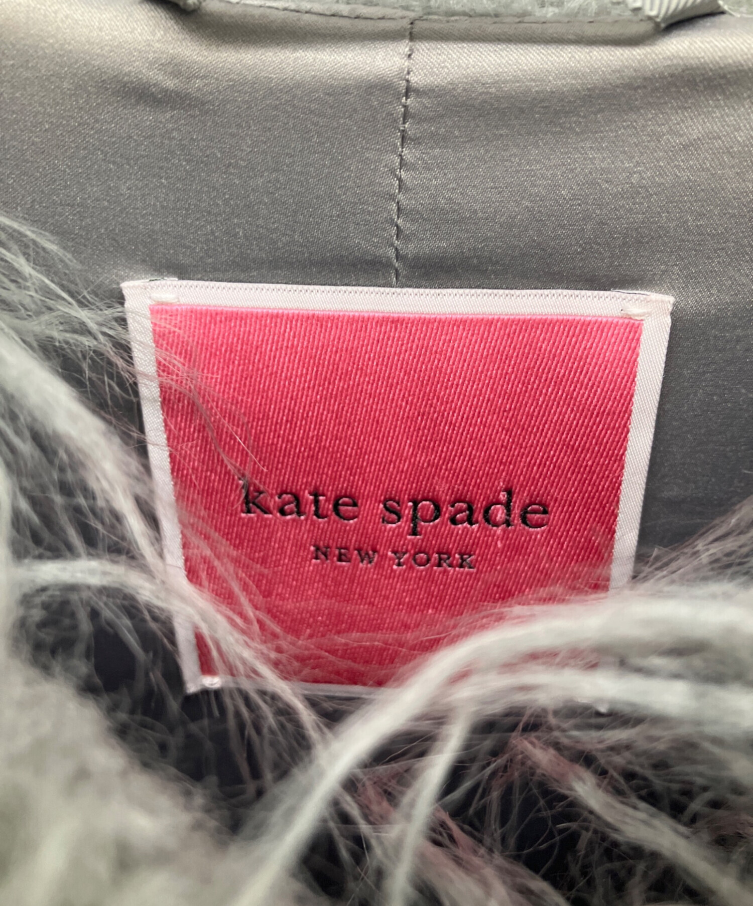 中古・古着通販】Kate Spade (ケイトスペード) エコファーコート