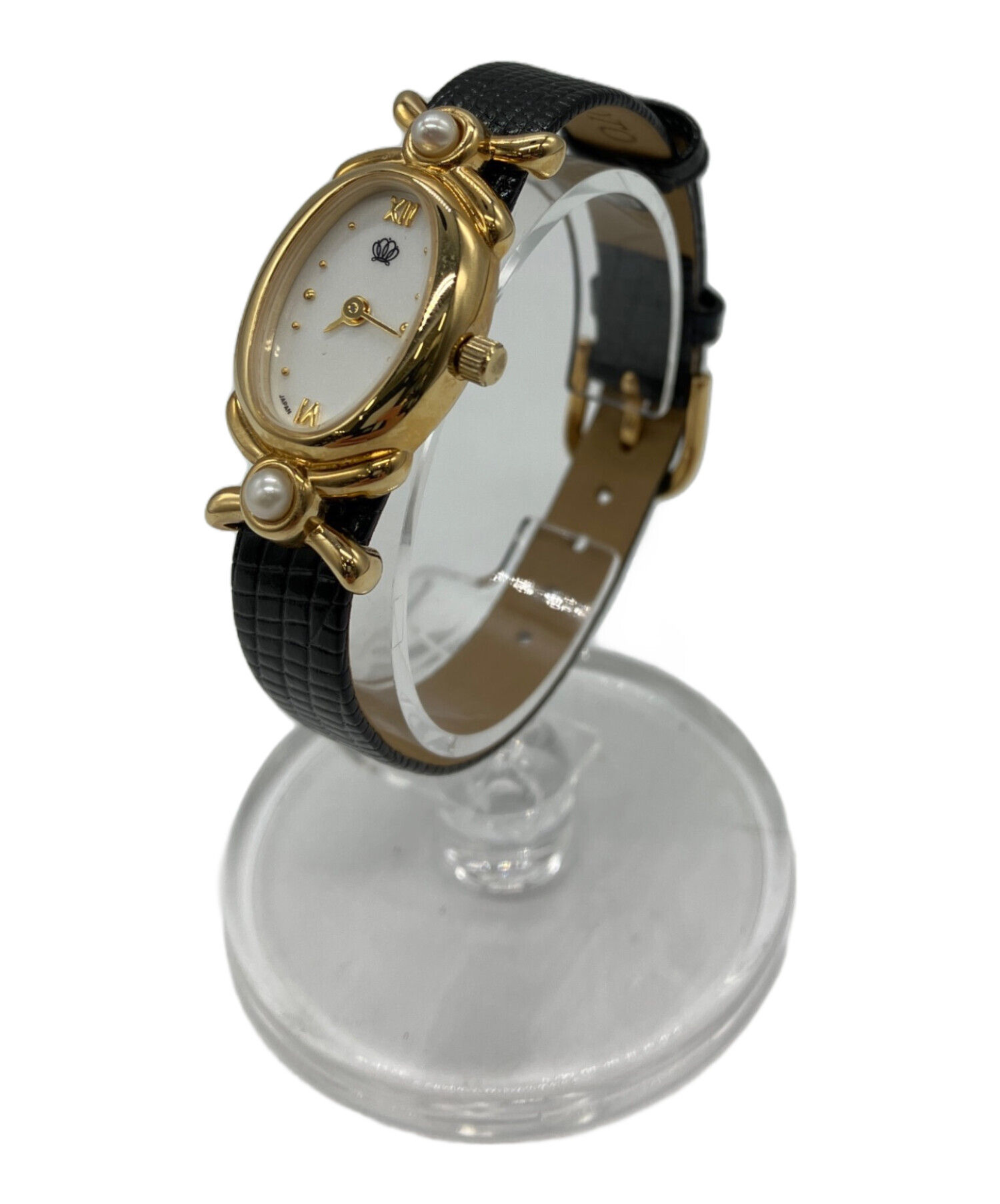 中古・古着通販】MIKIMOTO (ミキモト) 腕時計 ホワイト｜ブランド