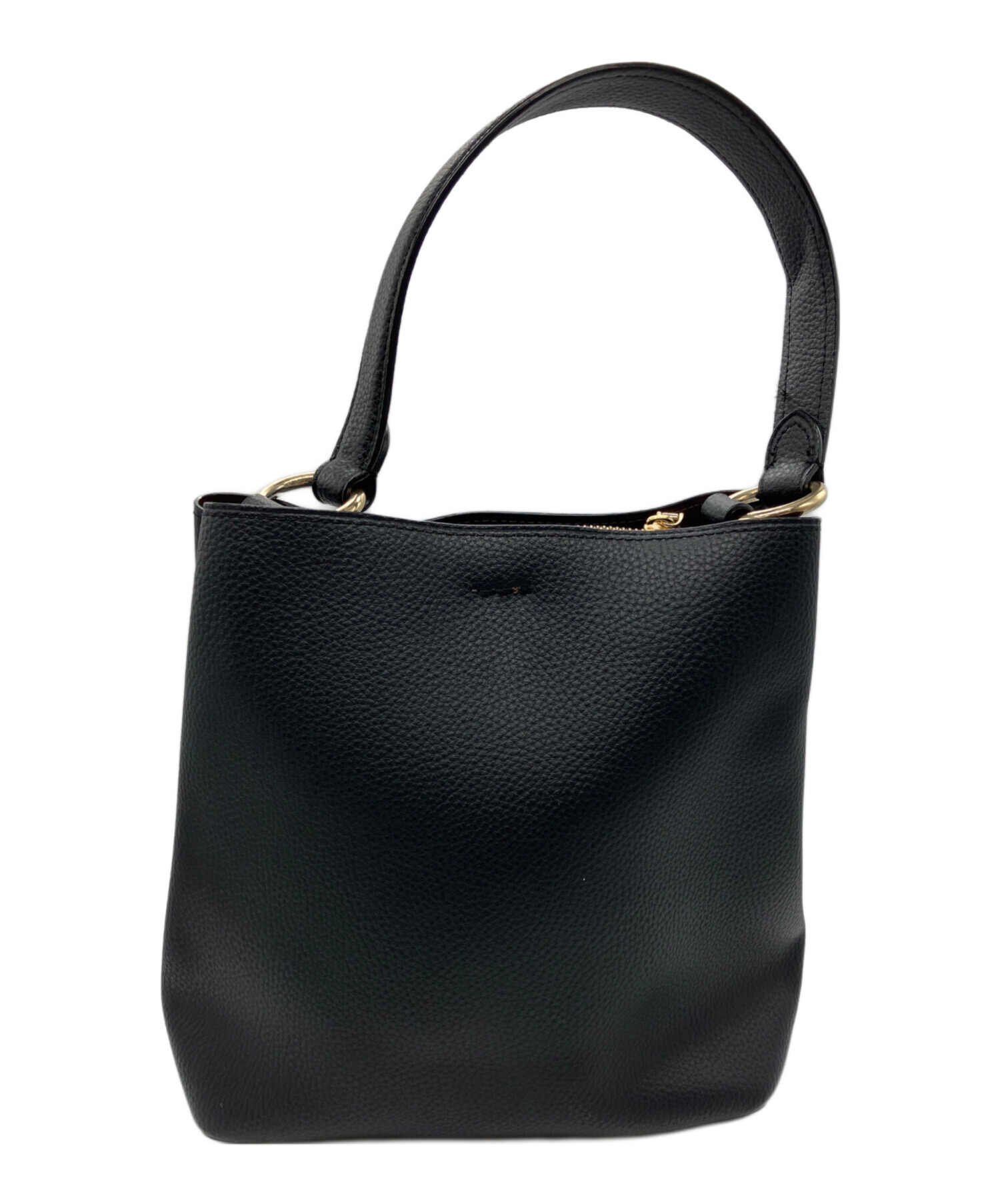 中古・古着通販】COACH (コーチ) スモールタウンバケット ブラック 