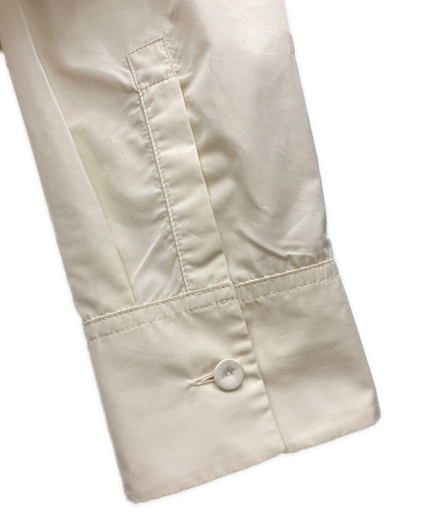 中古・古着通販】JIL SANDER (ジルサンダー) トリムブラウス ベージュ 