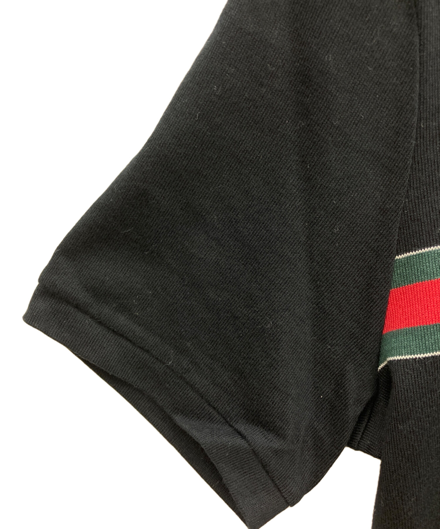 中古・古着通販】GUCCI (グッチ) Vネックニット ブラック サイズ:M 未 