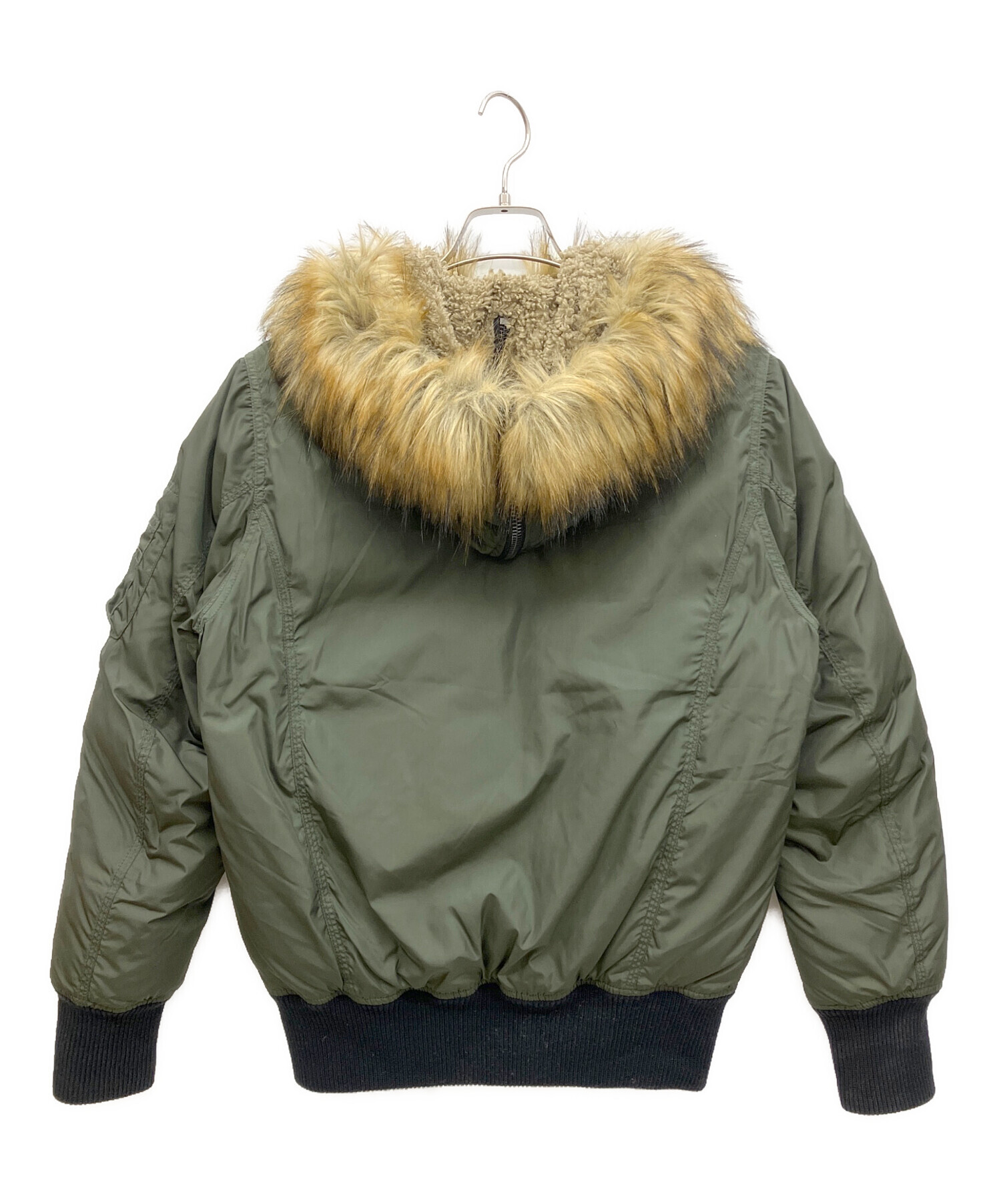 中古・古着通販】DIESEL (ディーゼル) N-2Bジャケット グリーン サイズ