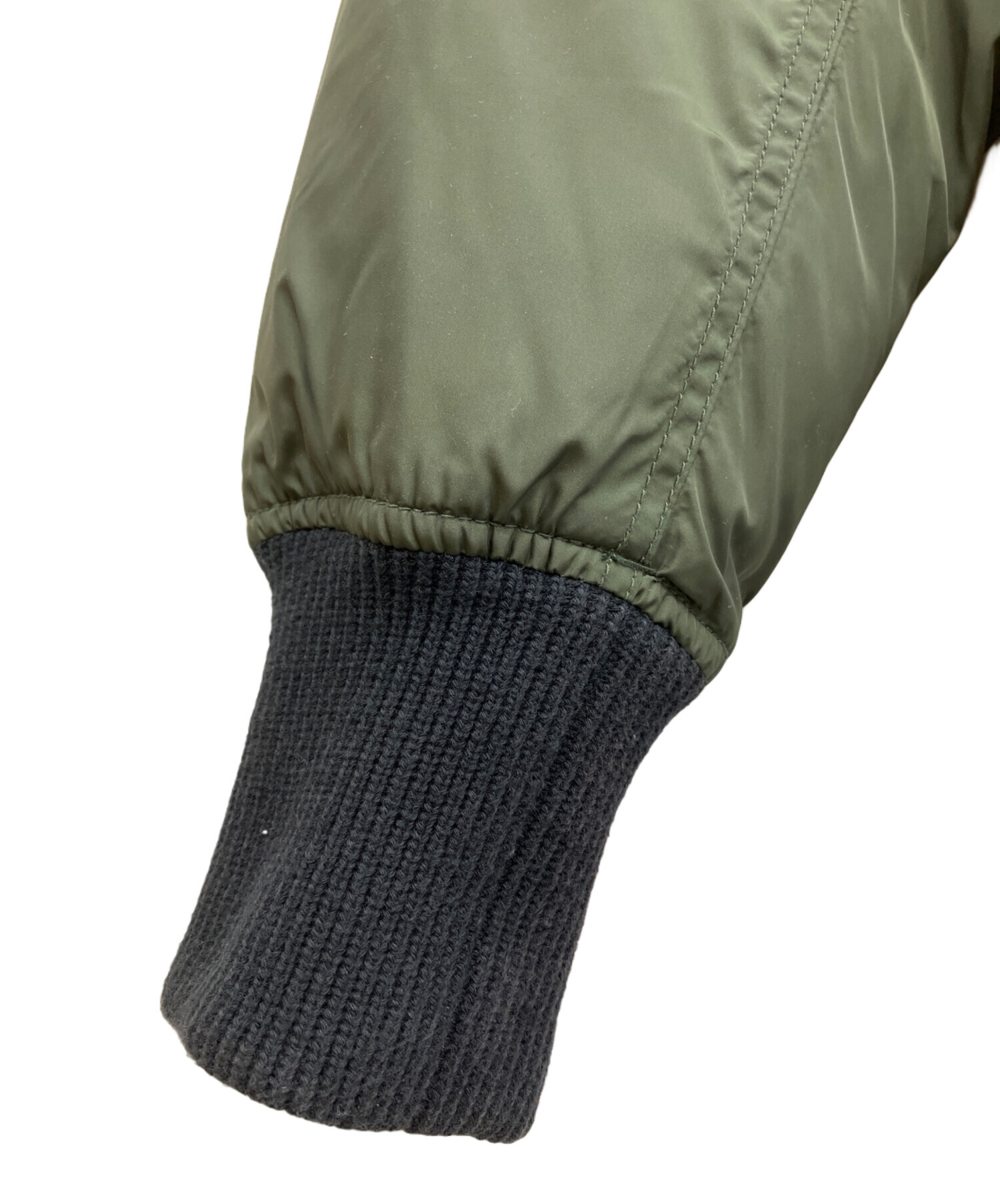 中古・古着通販】DIESEL (ディーゼル) N-2Bジャケット グリーン サイズ