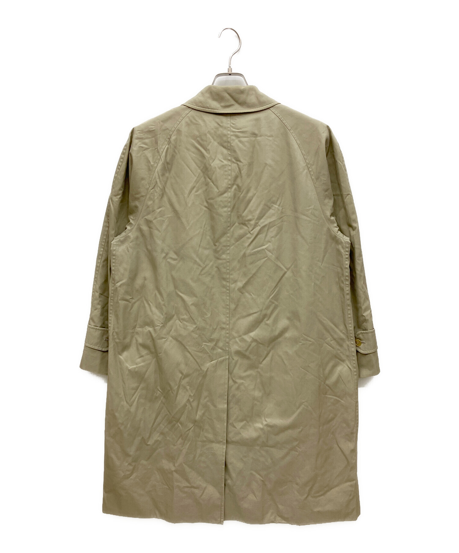 バーバリー 大きいサイズ ステンカラーコート ライナー付 ライトベージュ 中古・古着通販】Burberry's (バーバリーズ) ライナー付ステンカラー