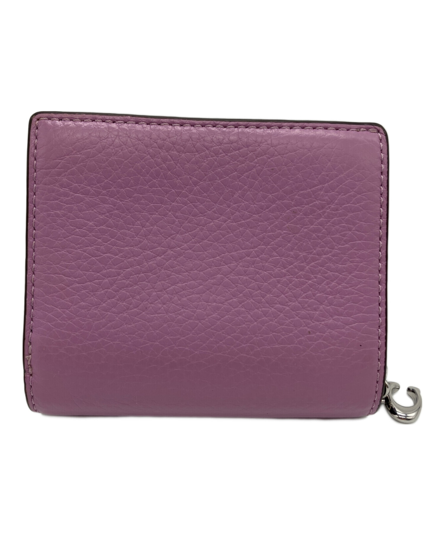 中古・古着通販】COACH (コーチ) 2つ折り財布 パープル｜ブランド