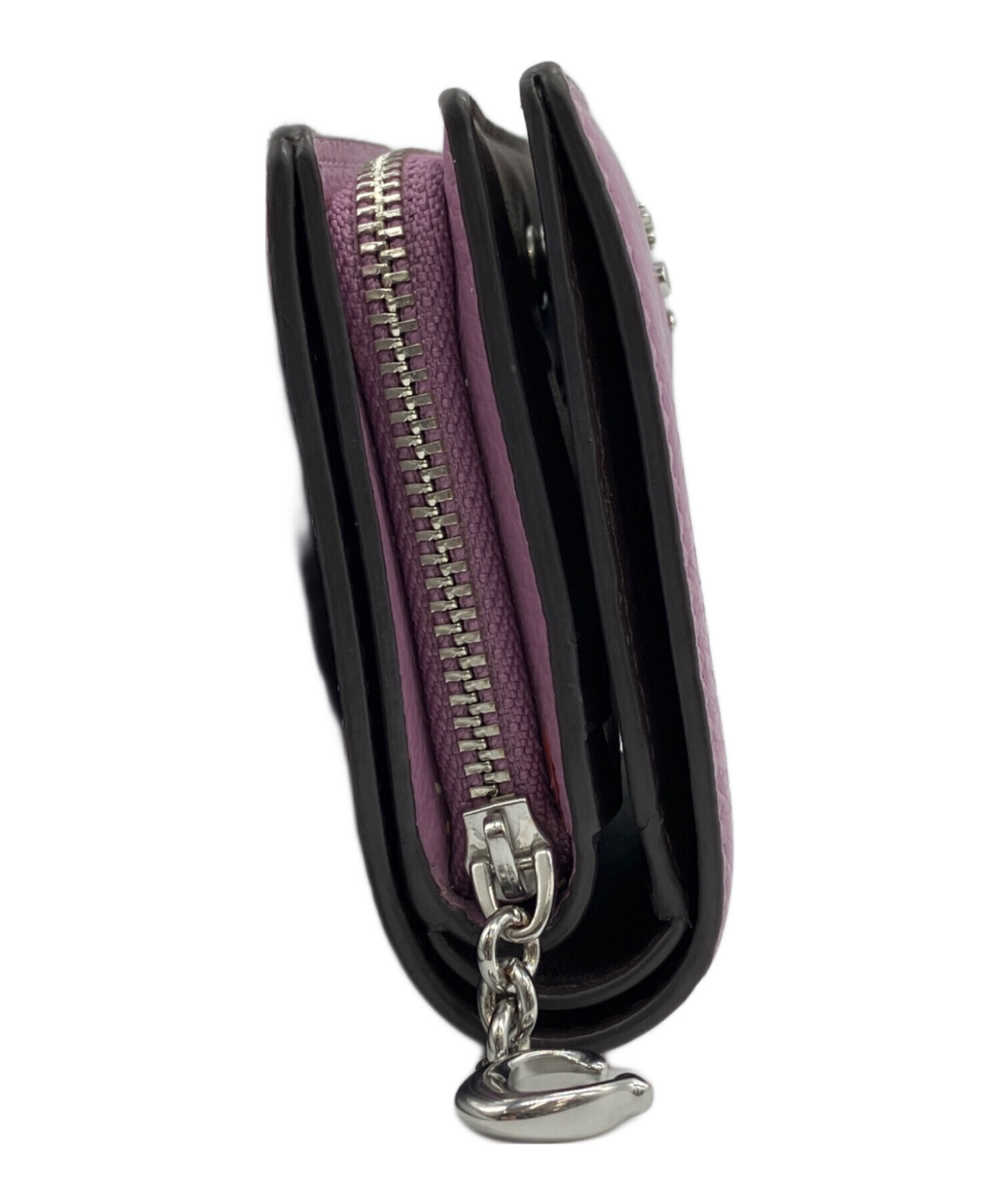 中古・古着通販】COACH (コーチ) 2つ折り財布 パープル｜ブランド