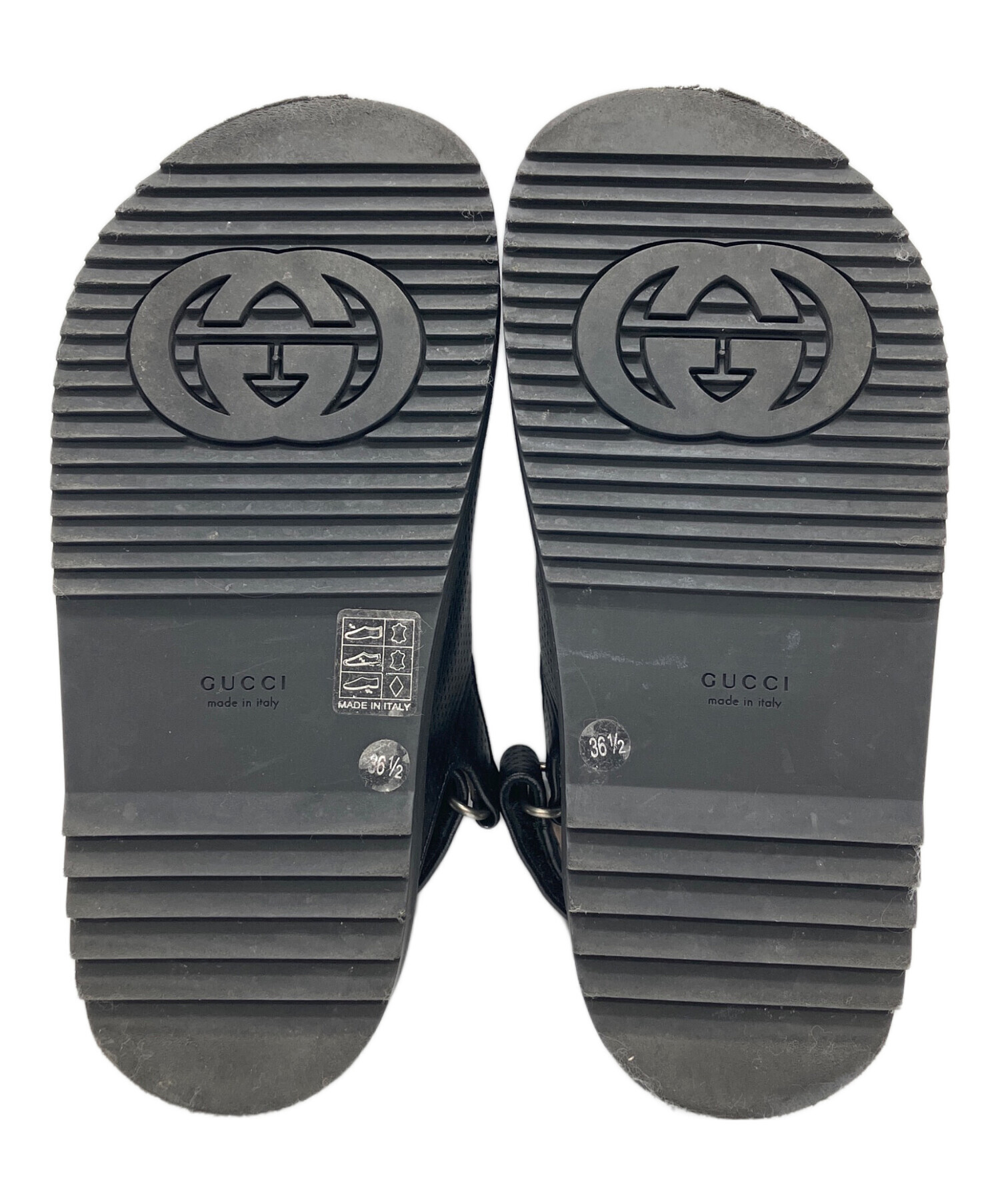 中古・古着通販】GUCCI (グッチ) ダブルG シャークソール ストラップ