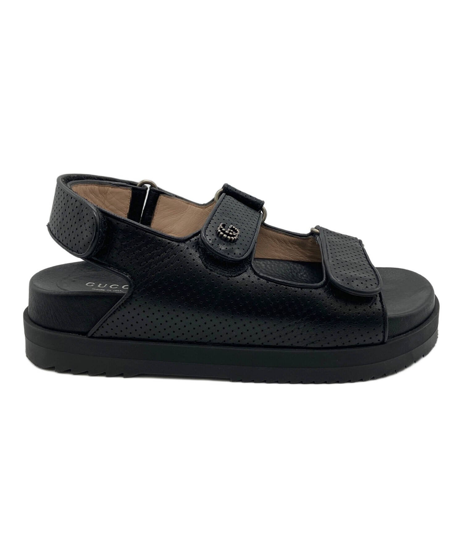 中古・古着通販】GUCCI (グッチ) ダブルG シャークソール ストラップ