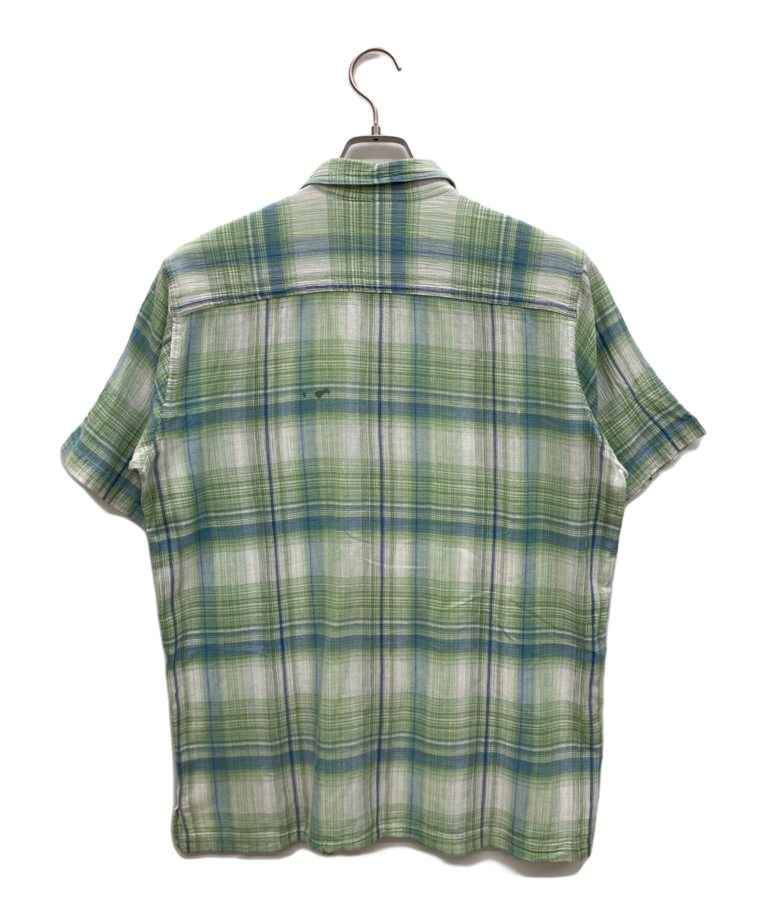 中古・古着通販】Patagonia (パタゴニア) 半袖シャツ グリーン サイズ