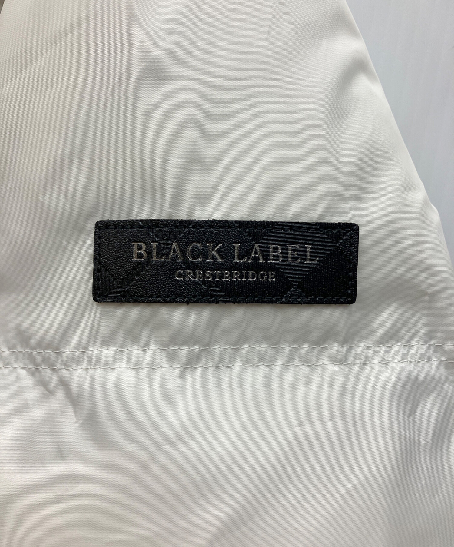 BLACK LABEL CRESTBRIDGE ホワイト ダウンジャケット M DOWN JACKETS｜BLACK LABEL CRESTBRIDGE(ブラックレーベル・クレスト