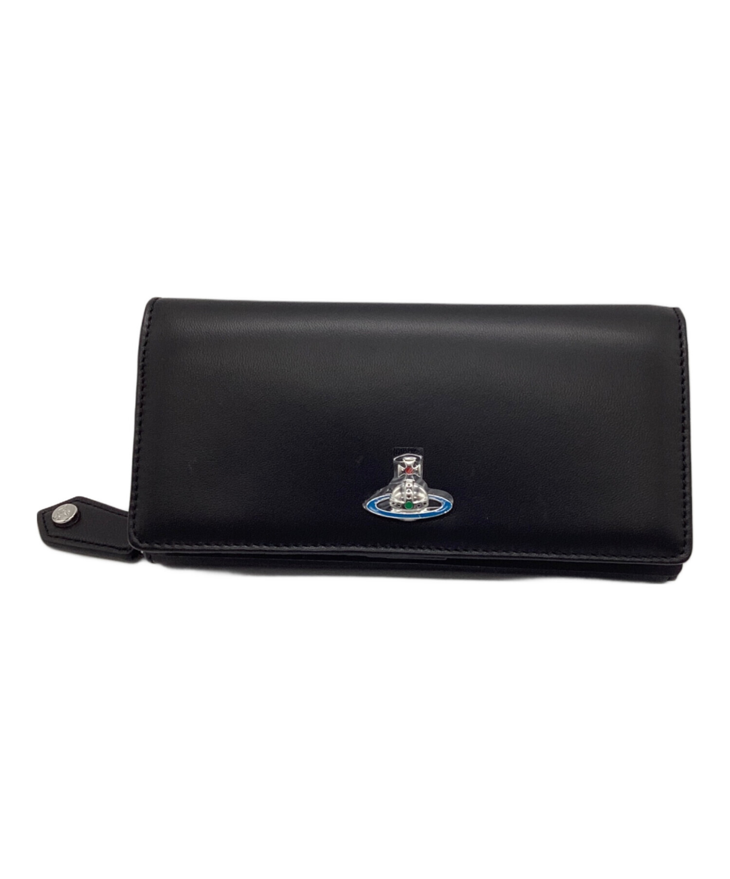 Westwood ヴィヴィアンウエスト 長財布 黒 中古・古着通販 Vivienne