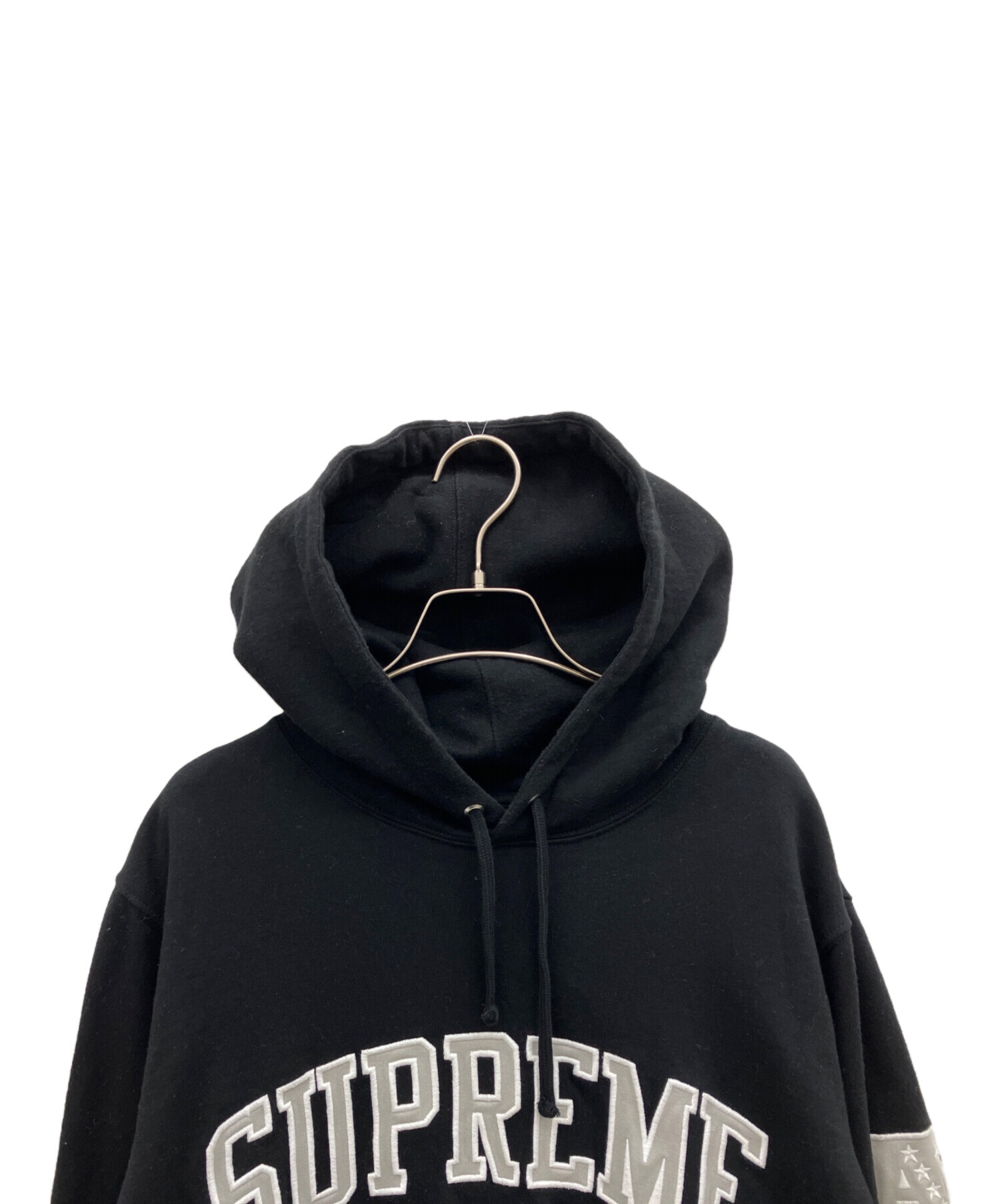 【中古】Supreme シュプリーム パーカー トップス プルオーバー スウェット 裏起毛 カナダ製 メンズ Ｌサイズ レッド 赤 【ブランドギャラリー東心斎橋店】 中古・古着通販】SUPREME (シュプリーム) 47Hooded 裏起毛プルオーバー
