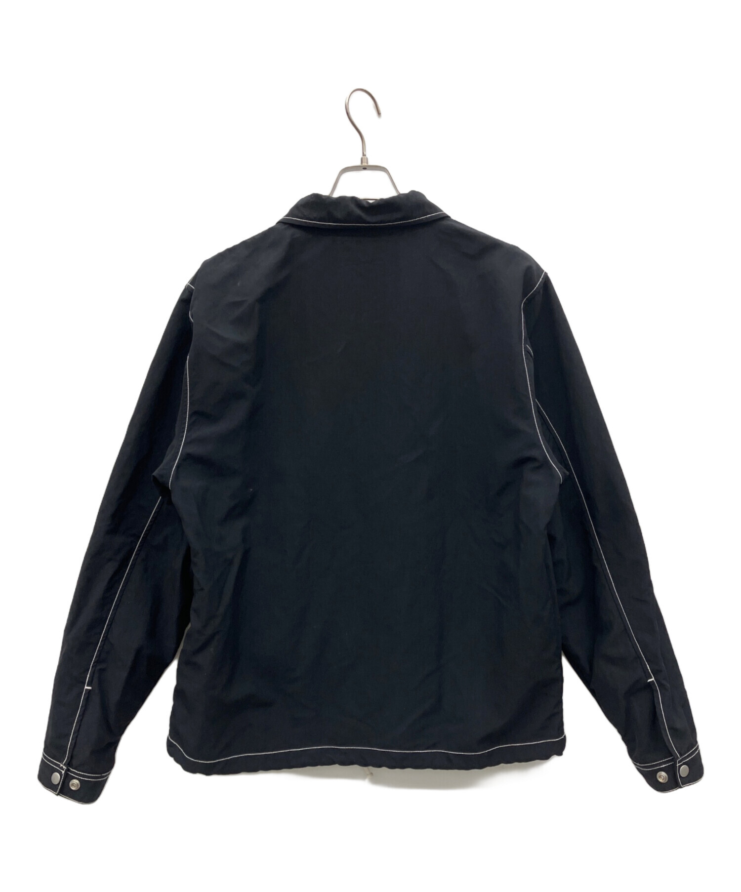 中古・古着通販】stussy (ステューシー) Nylon Folsom JKT ブラック