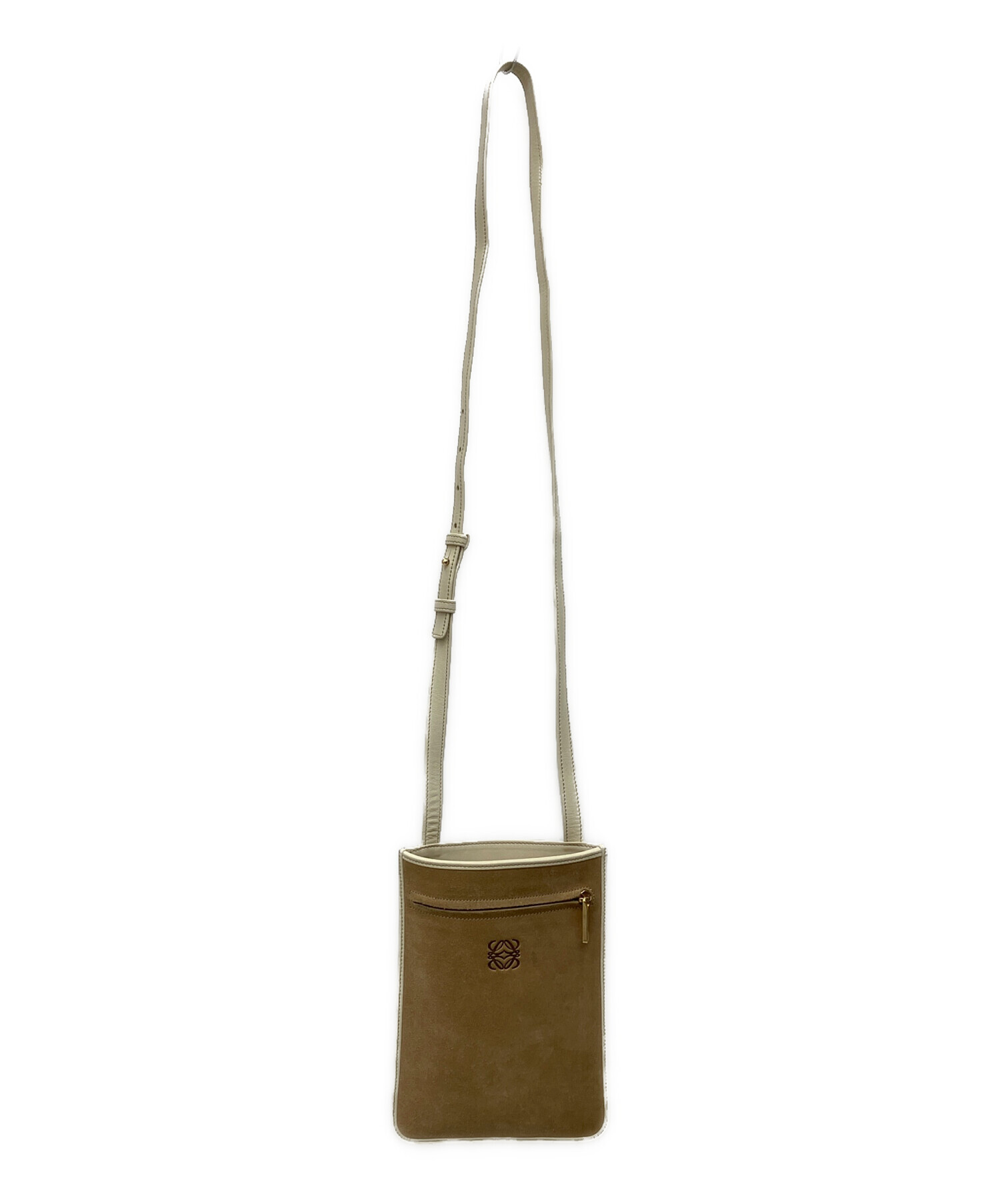 LOEWEアナグラムショルダーポシェット 本物 ロエベ LOEWE アナグラム 