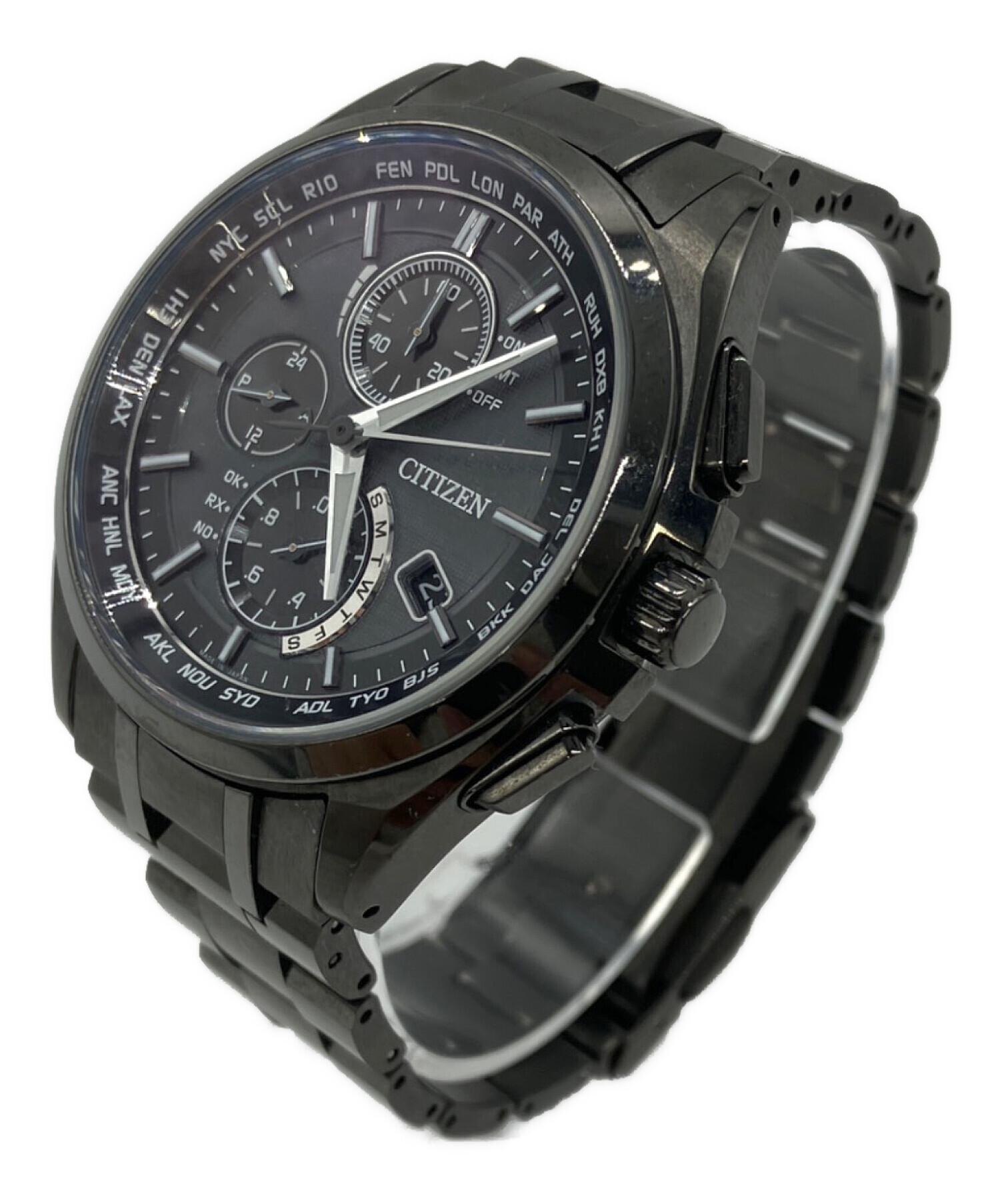 中古・古着通販】CITIZEN (シチズン) アテッサ エコドライブ クロノ