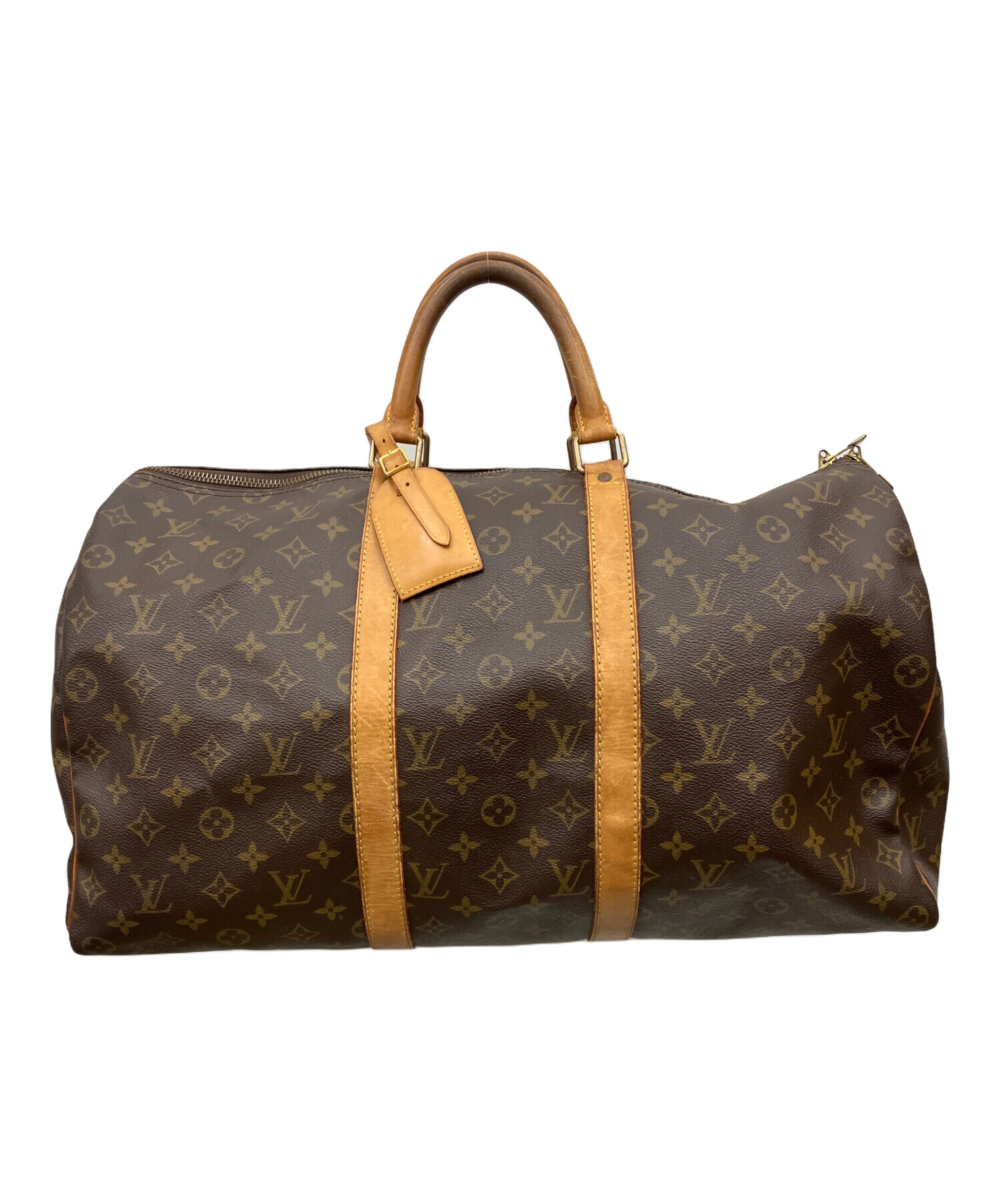 中古・古着通販】LOUIS VUITTON (ルイ ヴィトン) キーポル50 ブラウン