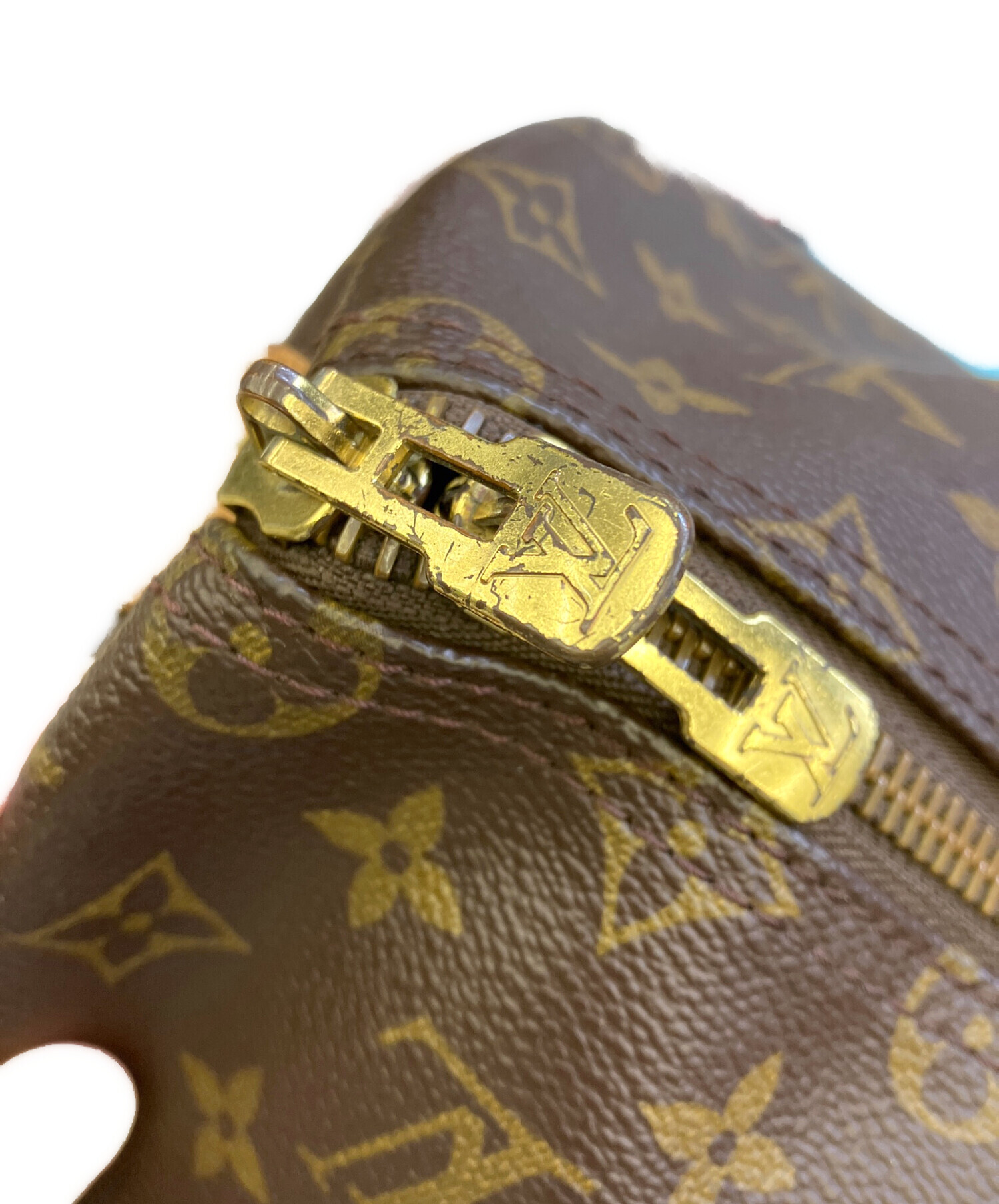 5754-05☆LOUIS VUITTON/ルイヴィトン/キーポル50/モノグラム/ボストン