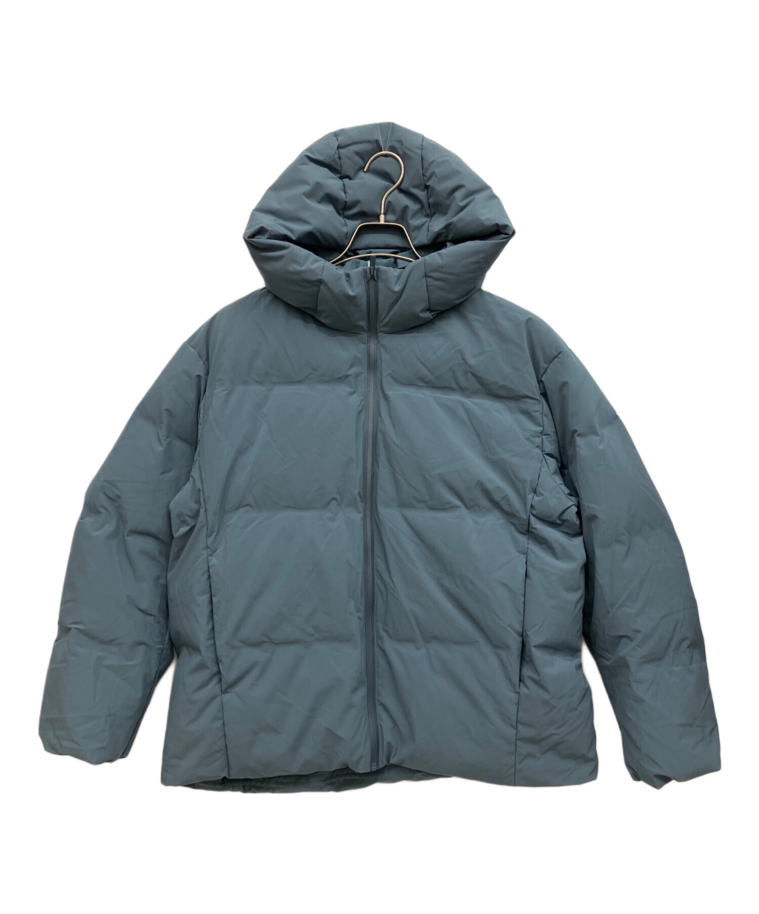 ユニクロ　シームレスダウンパーカ　新品未使用 中古・古着通販】UNIQLO (ユニクロ) シームレスダウンパーカ ブルー
