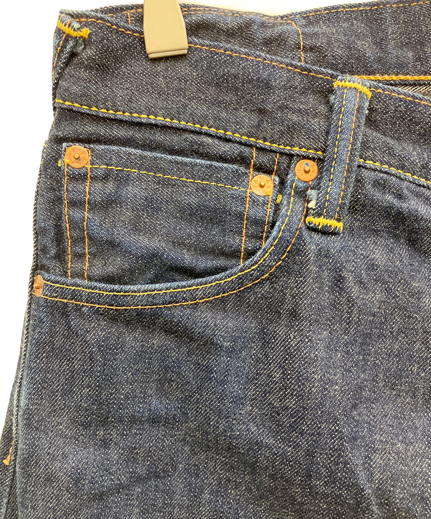中古・古着通販】EVISU (エヴィス) デニムパンツ インディゴ サイズ:33