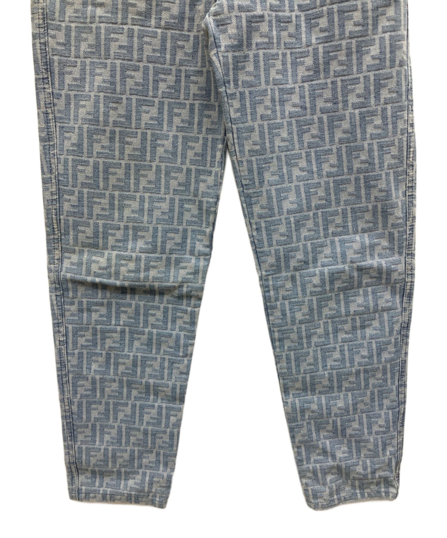 中古・古着通販】FENDI (フェンディ) デニムパンツ グレー サイズ:66