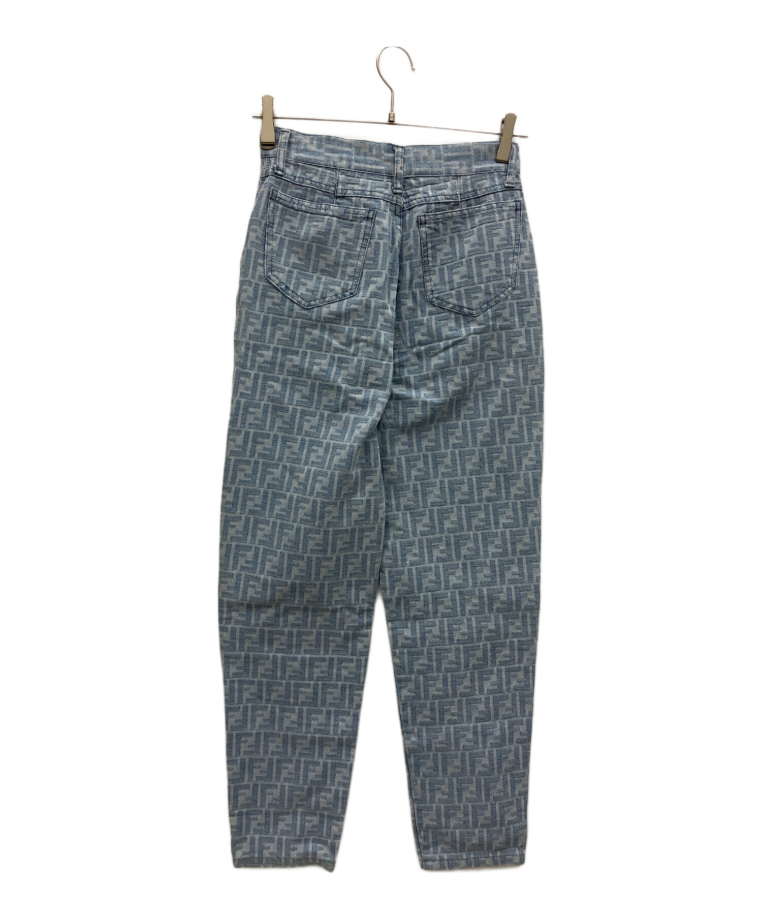 中古・古着通販】FENDI (フェンディ) デニムパンツ グレー サイズ:66