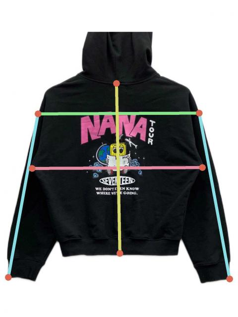 「新品未開封」NANATOUR ジップアップフーディーパーカ L 中古・古着通販】NANA TOUR with SEVENTEEN (ナナツアー) ジップ