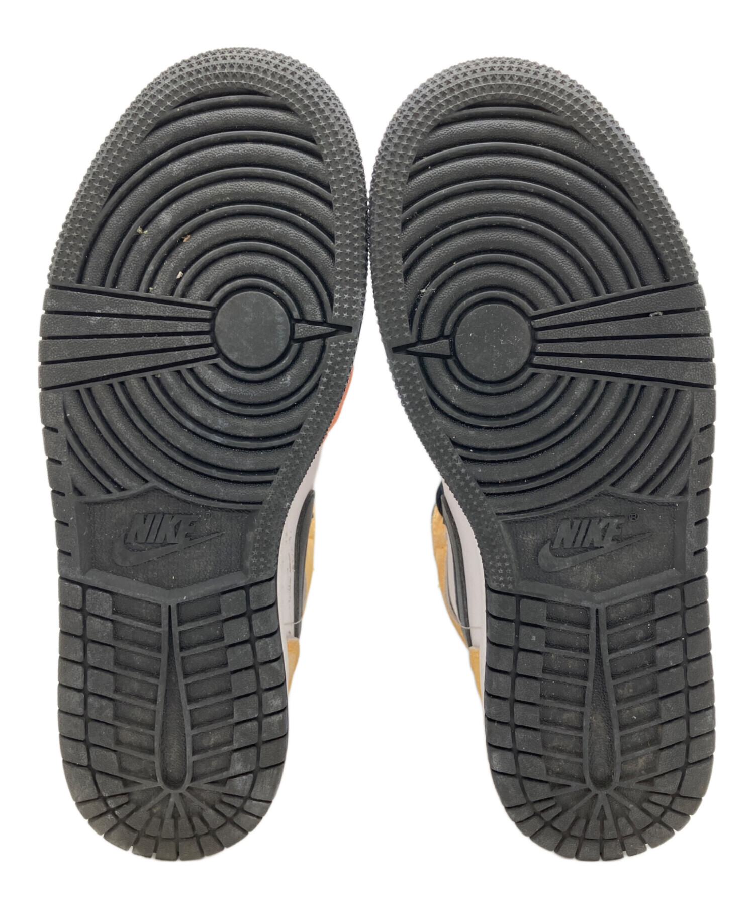 中古・古着通販】NIKE (ナイキ) ハイカットスニーカー オレンジ