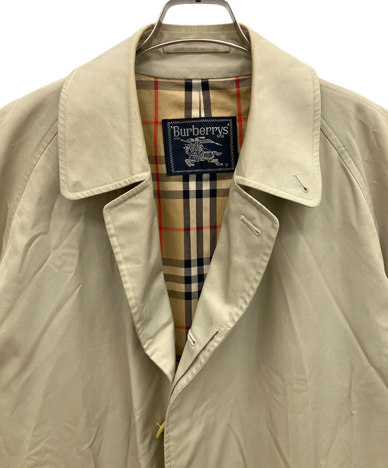 最終お値下げ‼️BURBERRY 未使用品に近い！ベージュ ピーコート サイズ40 BURBERRY（バーバリー） 4073483 ベージュ THE KENSINGTON