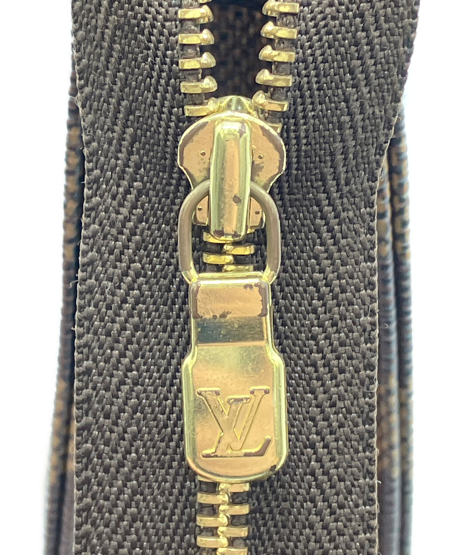 LOUIS VUITTON ルイ・ヴィトン/ポルトフォイユ・クロワゼット・コンパクト/ダミエ/N60216/MI4***/Aランク/89【中古】 中古・古着通販】LOUIS VUITTON (ルイ ヴィトン) ダミエ｜ブランド